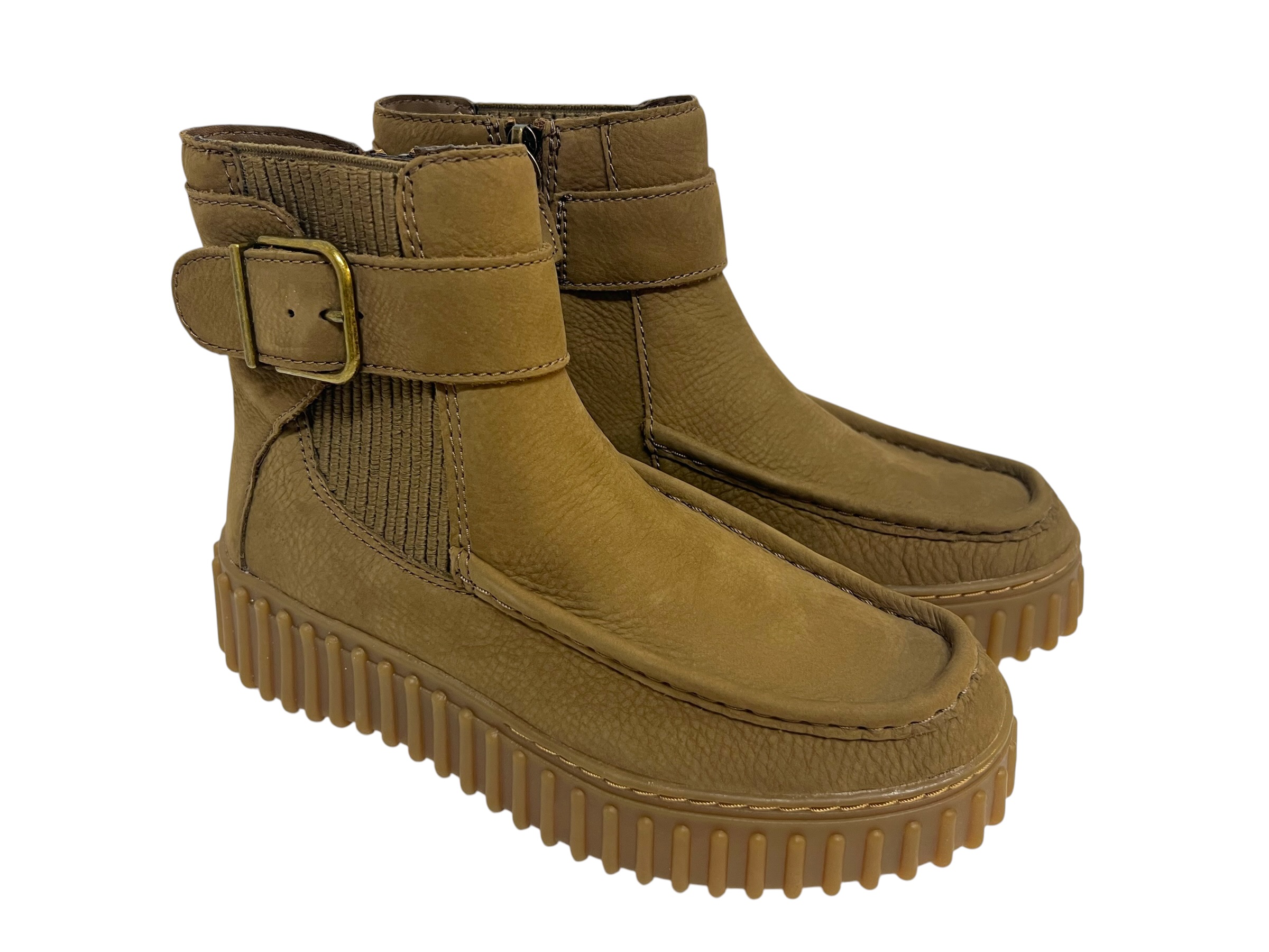 Clarks Stiefelette TORHILL BUCKLE braun