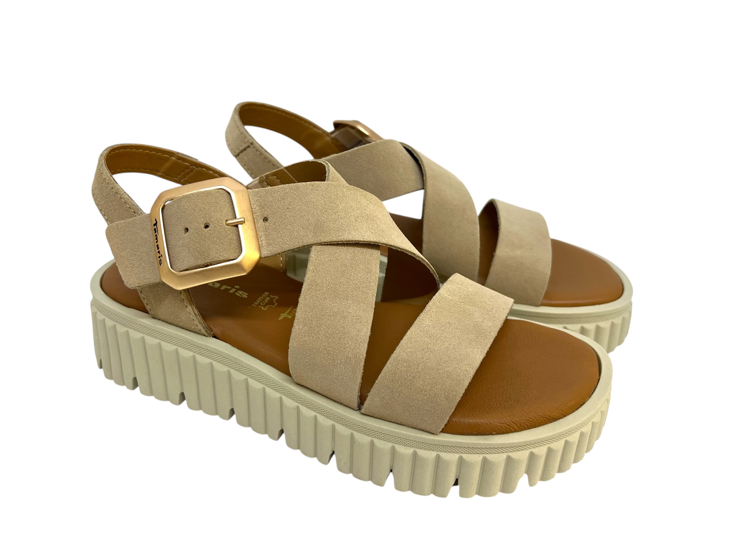 Tamaris Sandaletten beige Tamaris Sandaletten beige