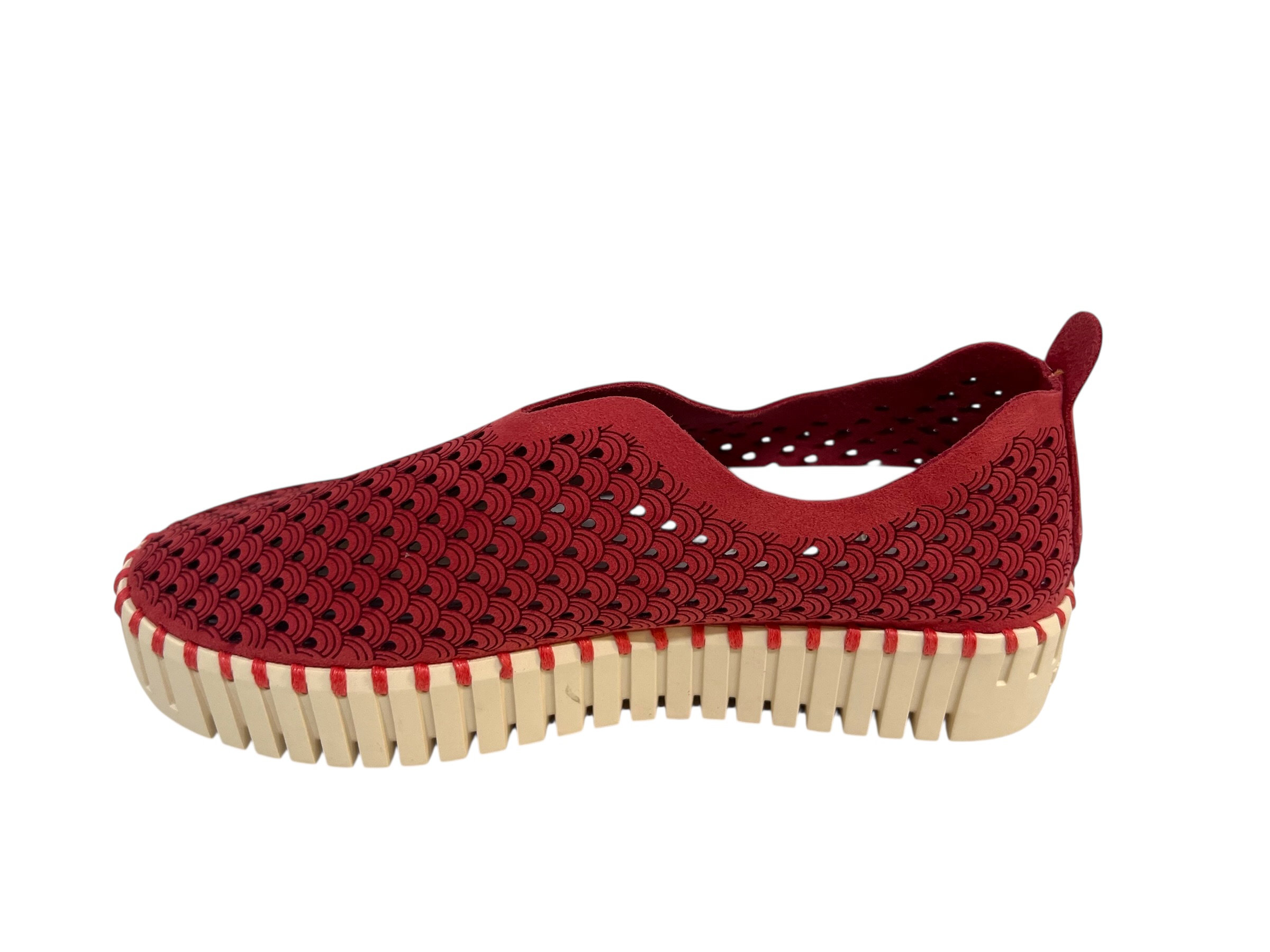 Ilse Jacobsen Slipper TULIP Plateau rot Ilse Jacobsen Slipper TULIP Plateau rot