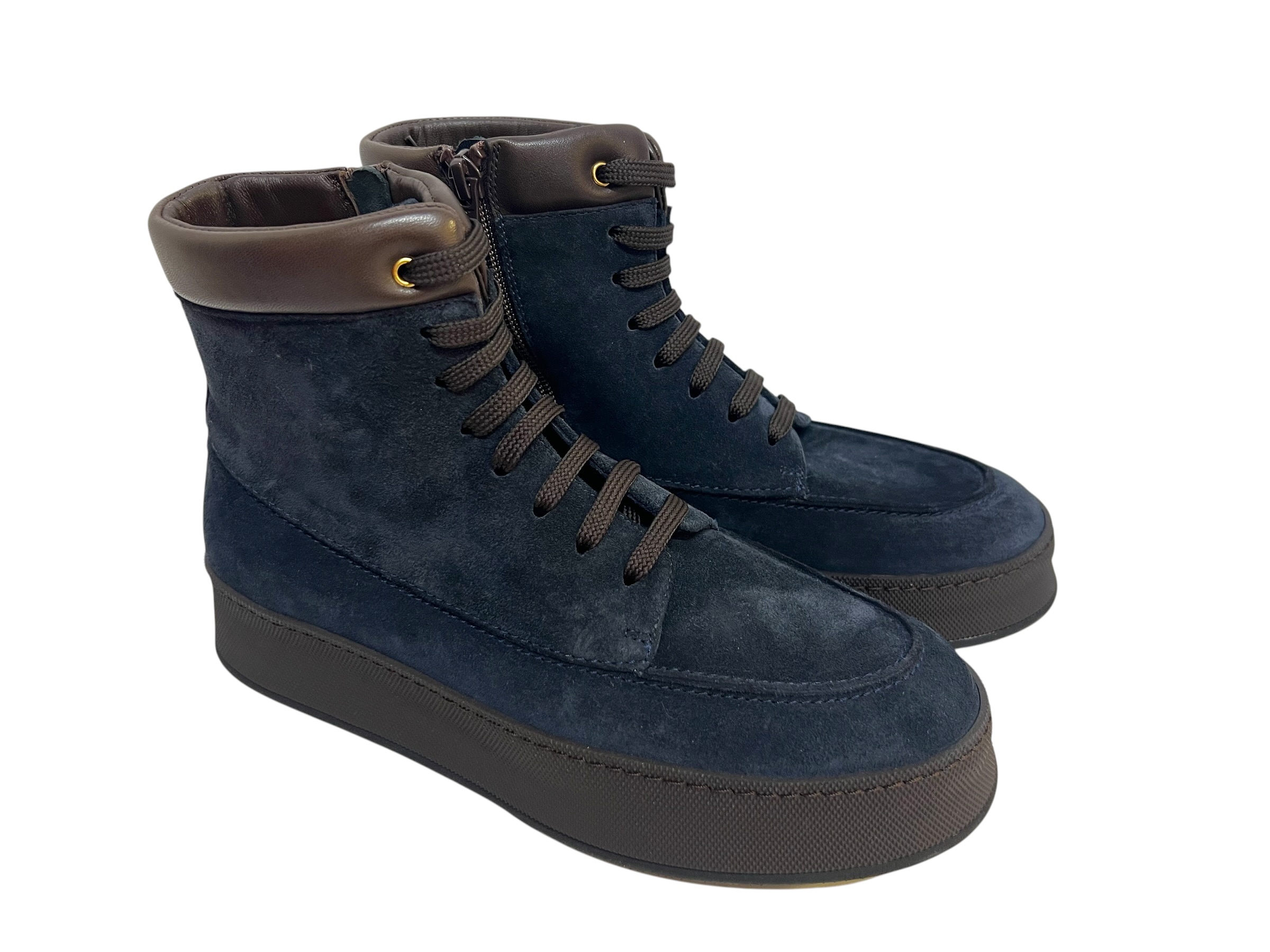 Trumans Plateau-Stiefelette dunkelblau