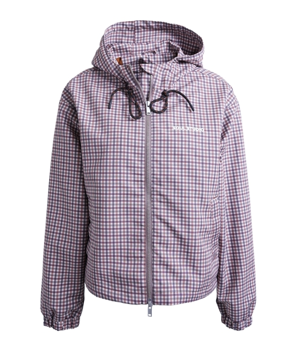 Smith & Soul Jacke braun kariert