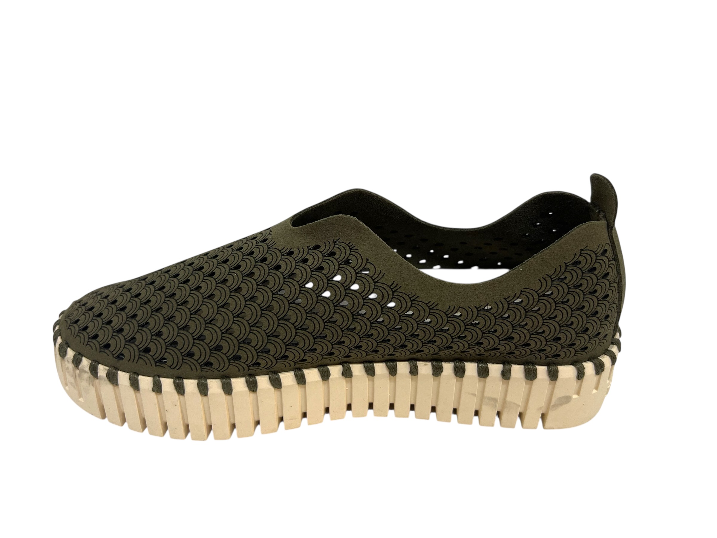 Ilse Jacobsen Slipper TULIP Plateau khaki Ilse Jacobsen Slipper TULIP Plateau khaki