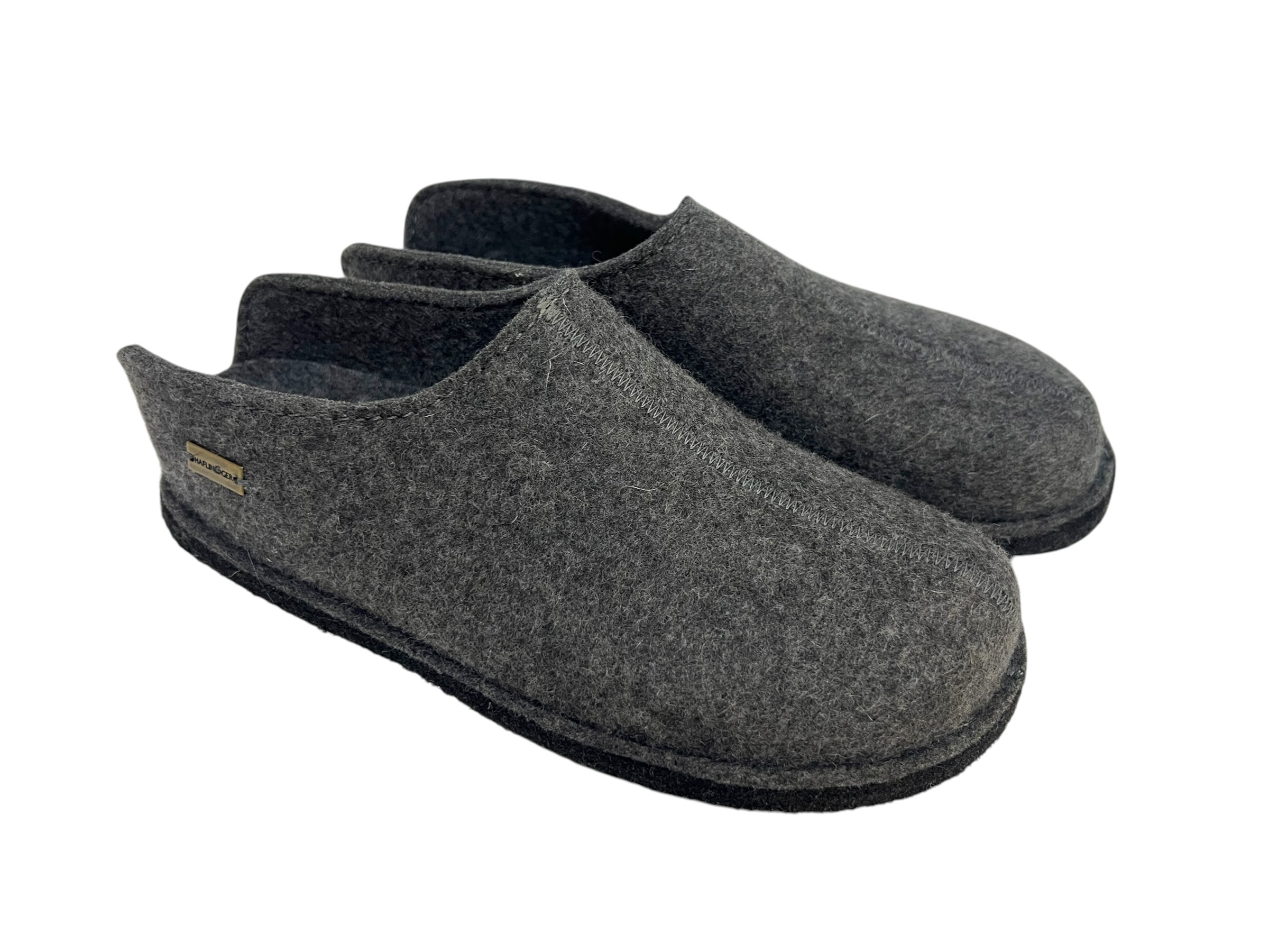 Haflinger Pantolette FLAIR SMILY grau Haflinger Pantolette FLAIR SMILY grau