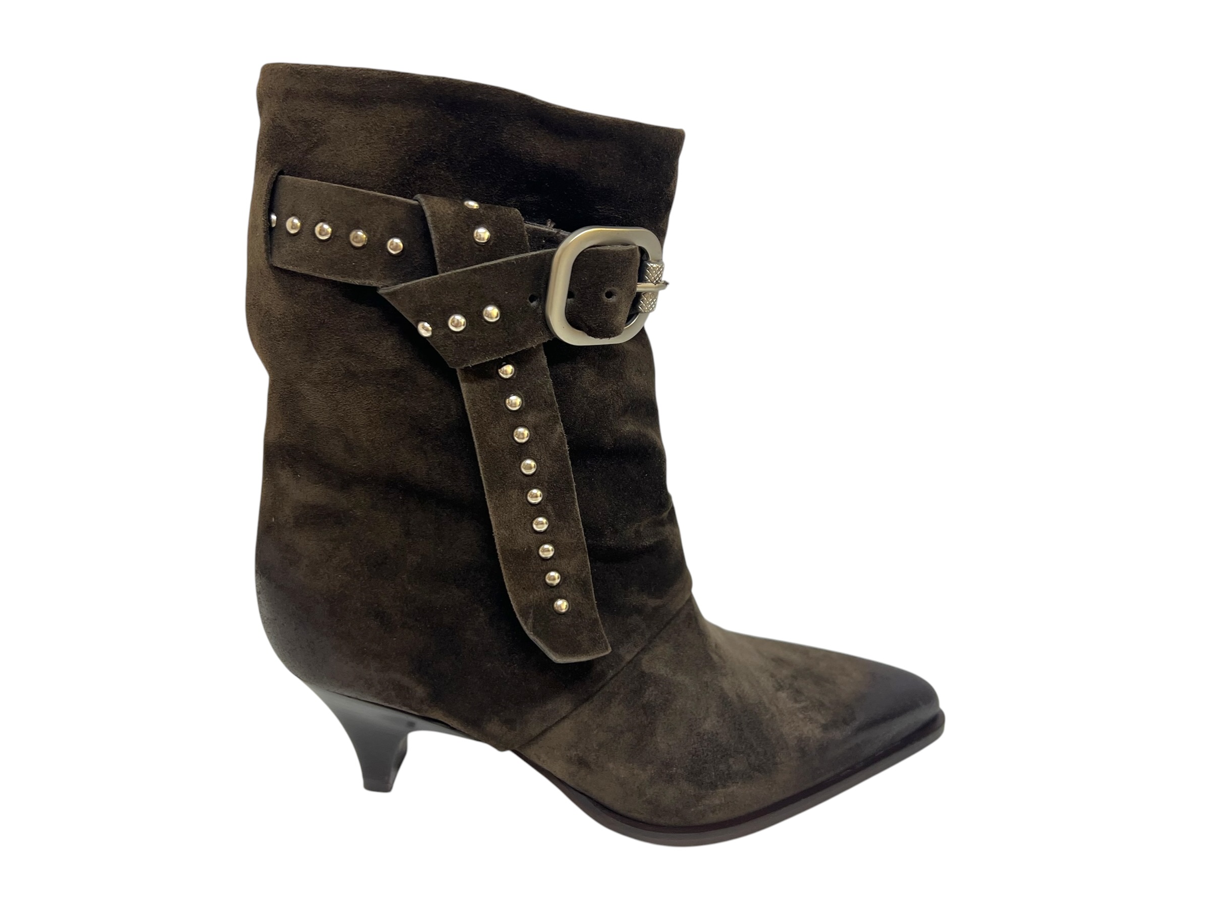 Mimmù Stiefelette dunkelbraun