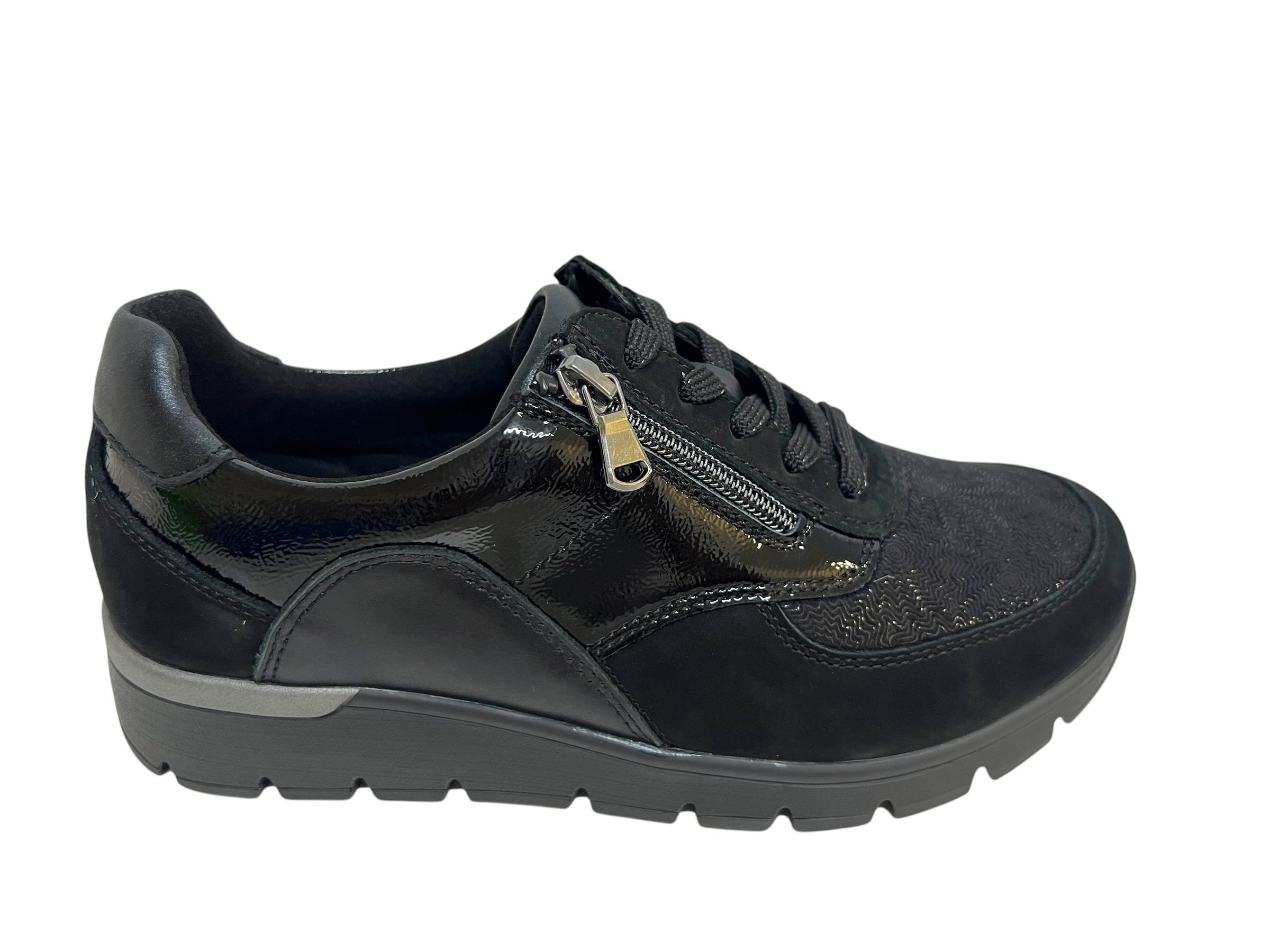 Waldläufer Schnürschuhe K-RAMONA schwarz Waldläufer Schnürschuhe K-RAMONA schwarz