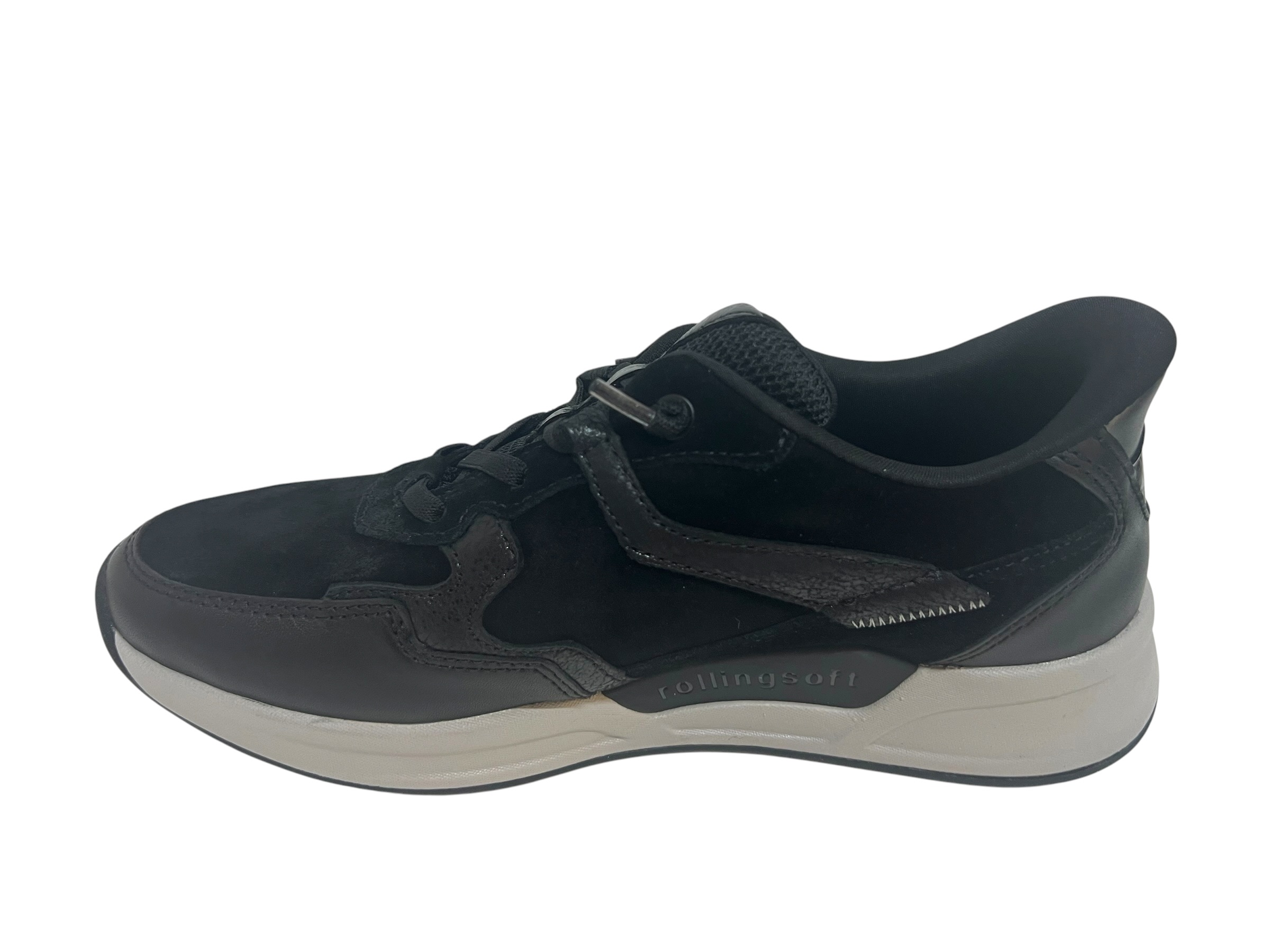 Gabor Komfort Schnürschuhe schwarz