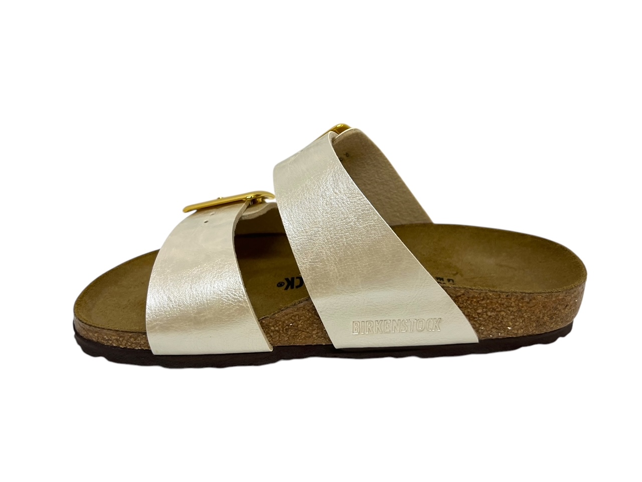 Birkenstock Pantolette SYDNEY CUSHIO BUCKLE beige
