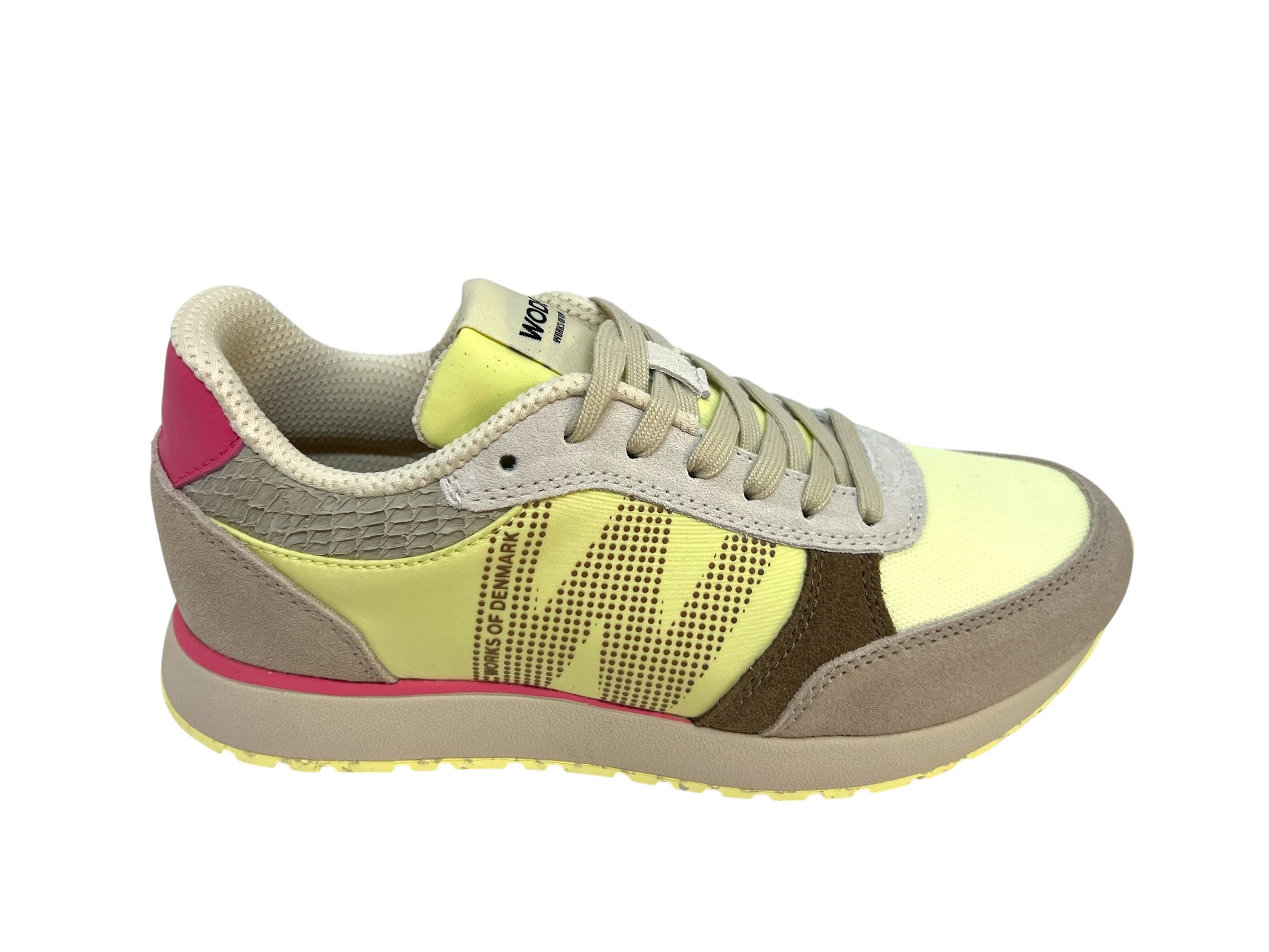 Woden Sneakers RONJA TRICOLOR gelb Woden Sneakers RONJA TRICOLOR gelb