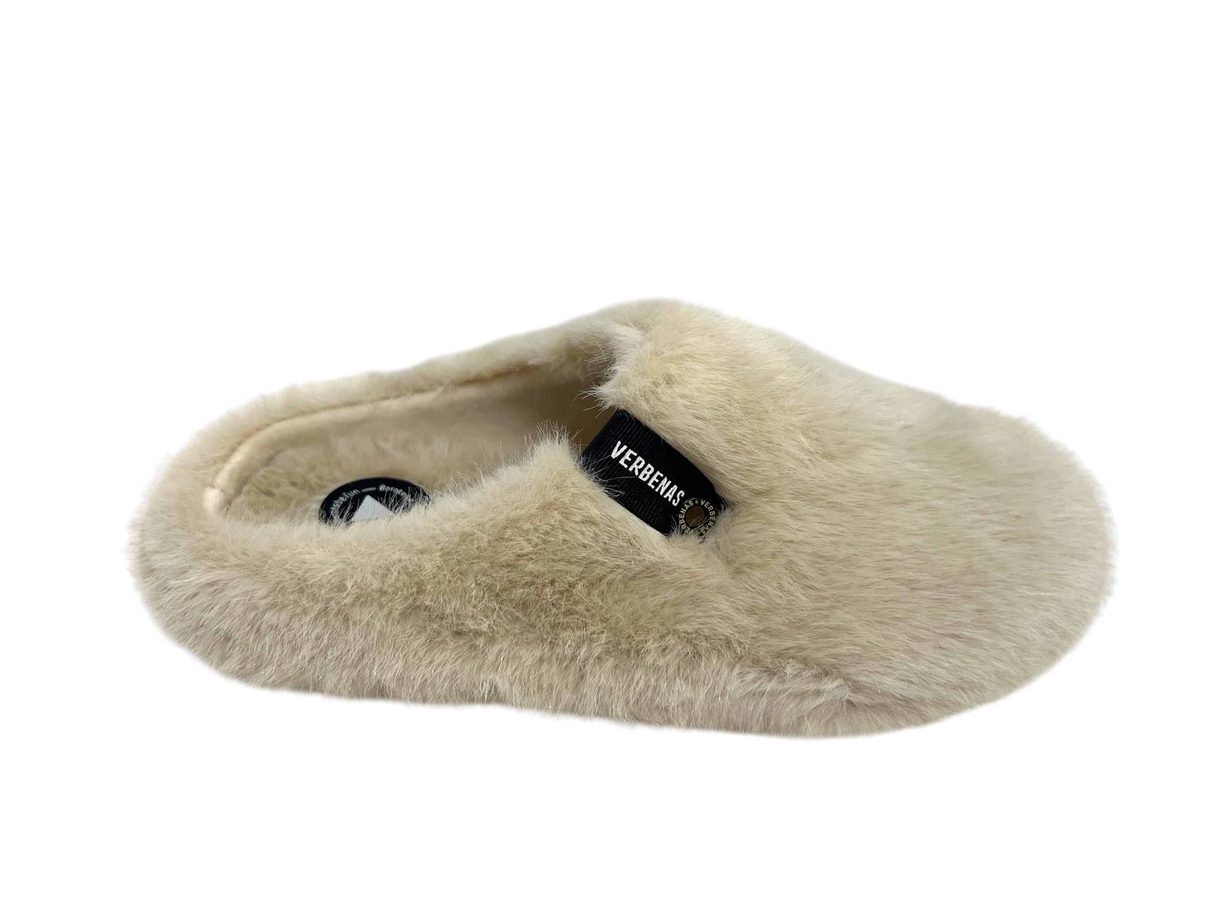 Verbenas Hausschuhe YORK BUDAPEST creme