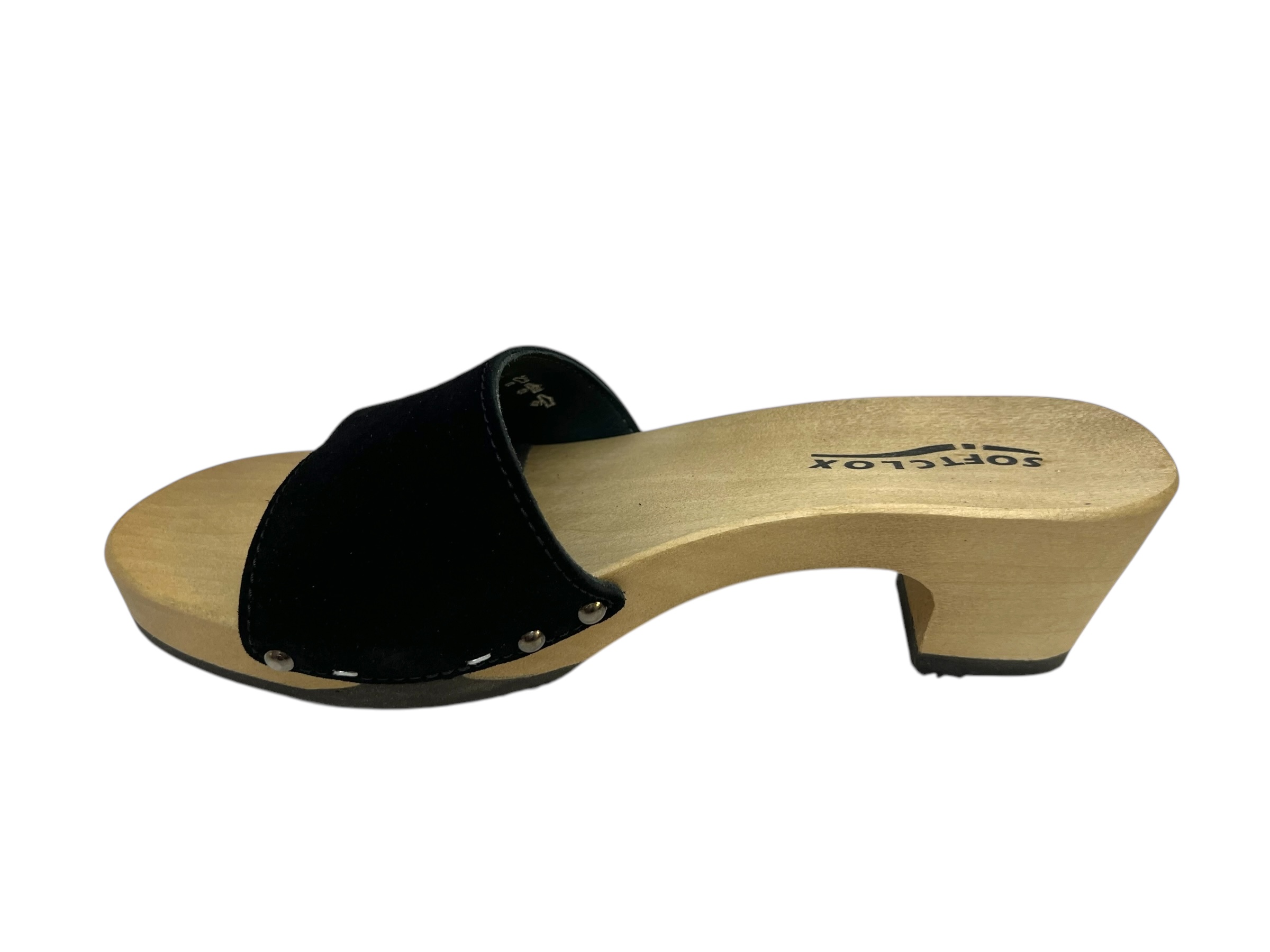 Softclox Pantolette KELLY schwarz