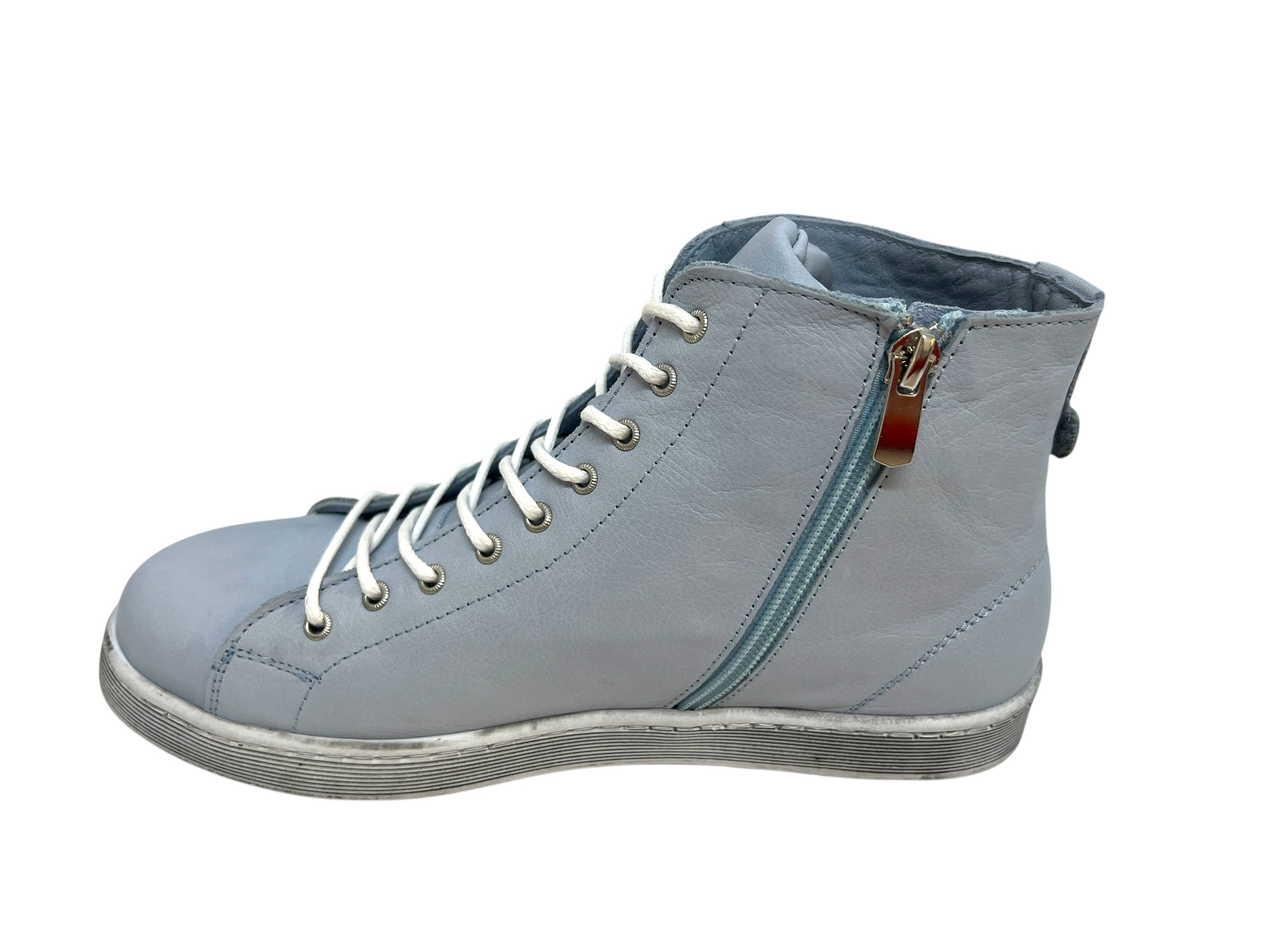 Andrea Conti Stiefeletten pastell blau