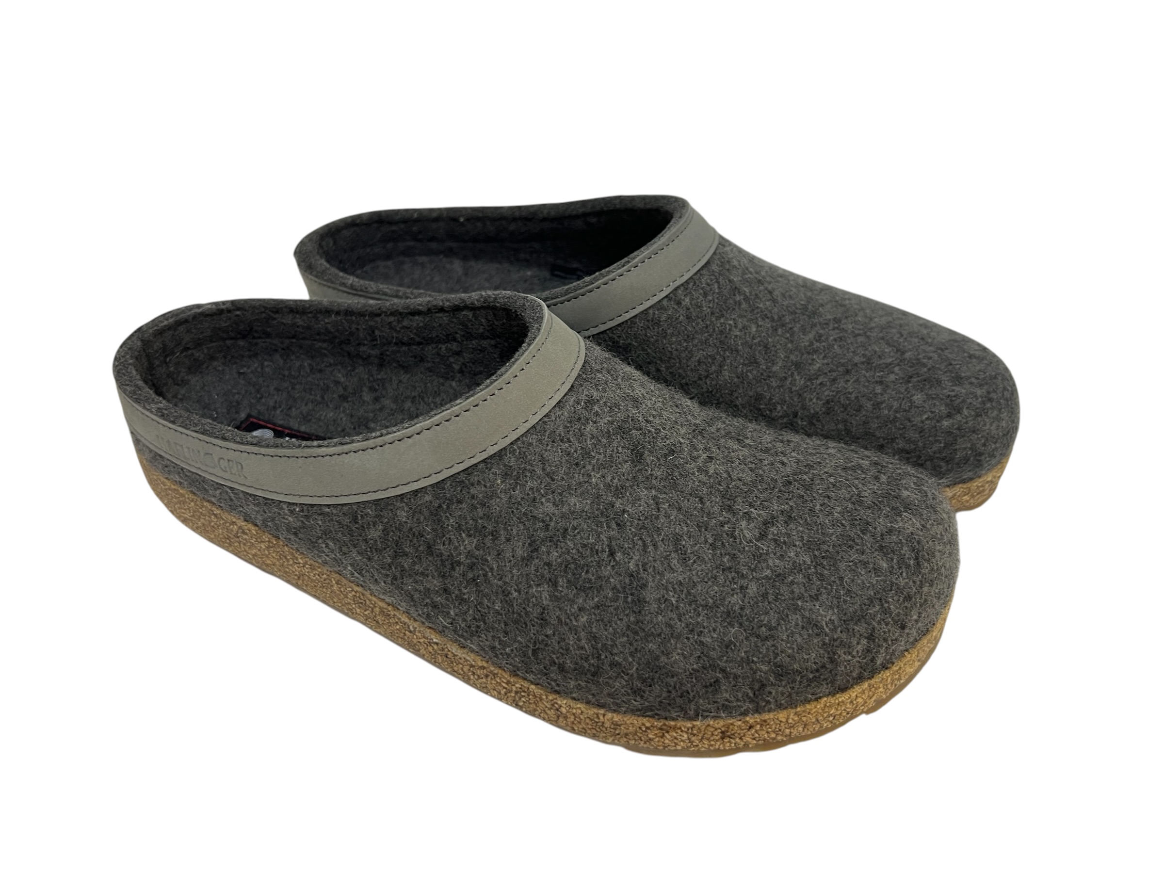 Haflinger Pantolette GRIZZLY TORBEN anthrazit Haflinger Pantolette GRIZZLY TORBEN anthrazit