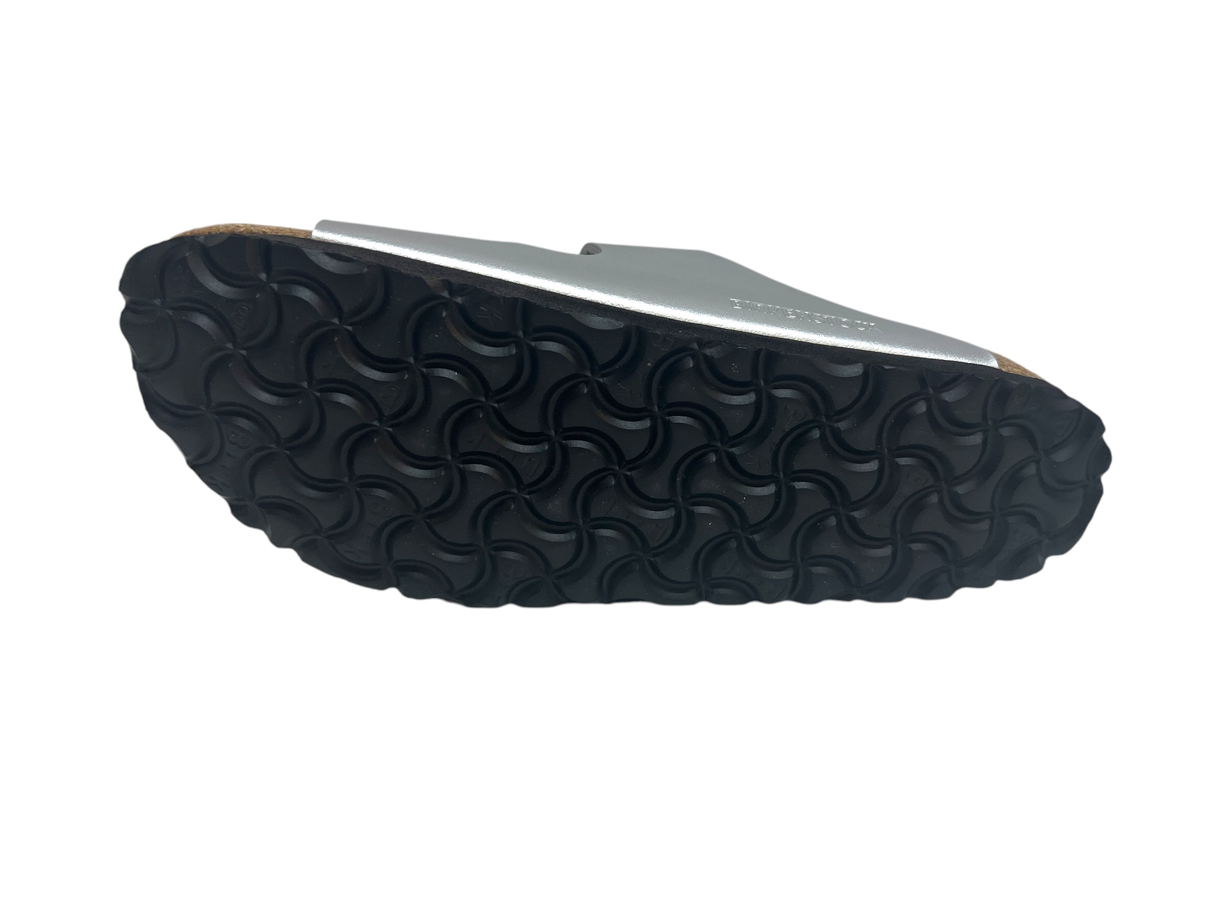 Birkenstock Pantoletten ARIZONA silber / SCHMAL