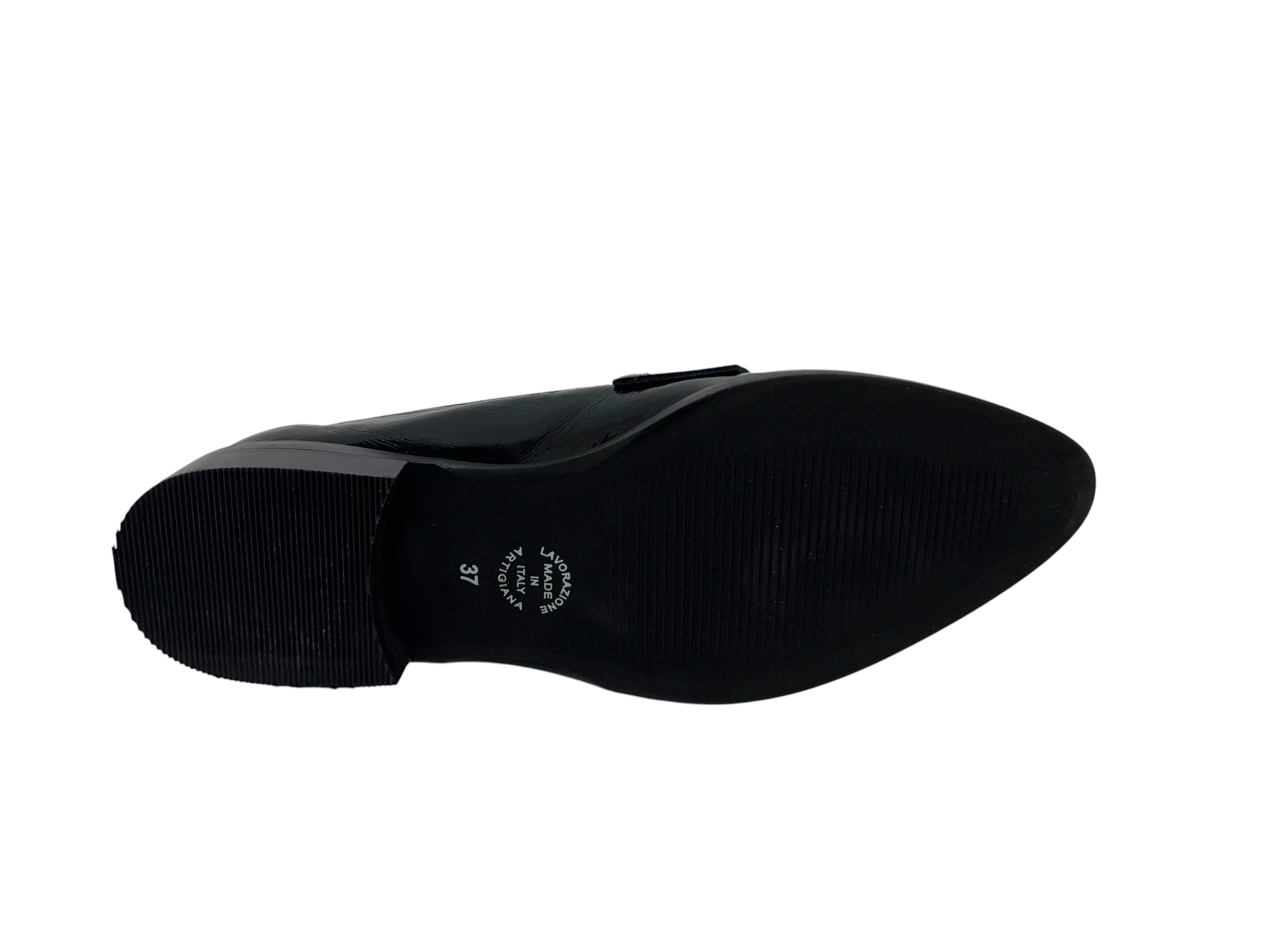 Gianluca Pisati Slipper TIMO schwarz Lack