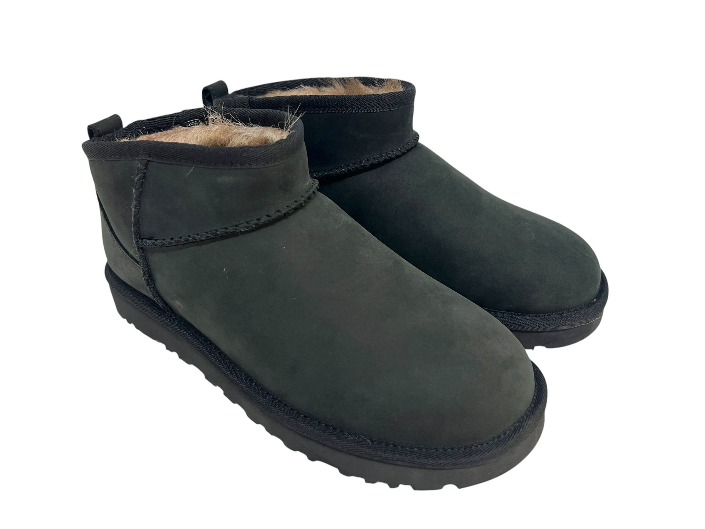 UGG Boots CLASSIC ULTRA MINI black Nubuk