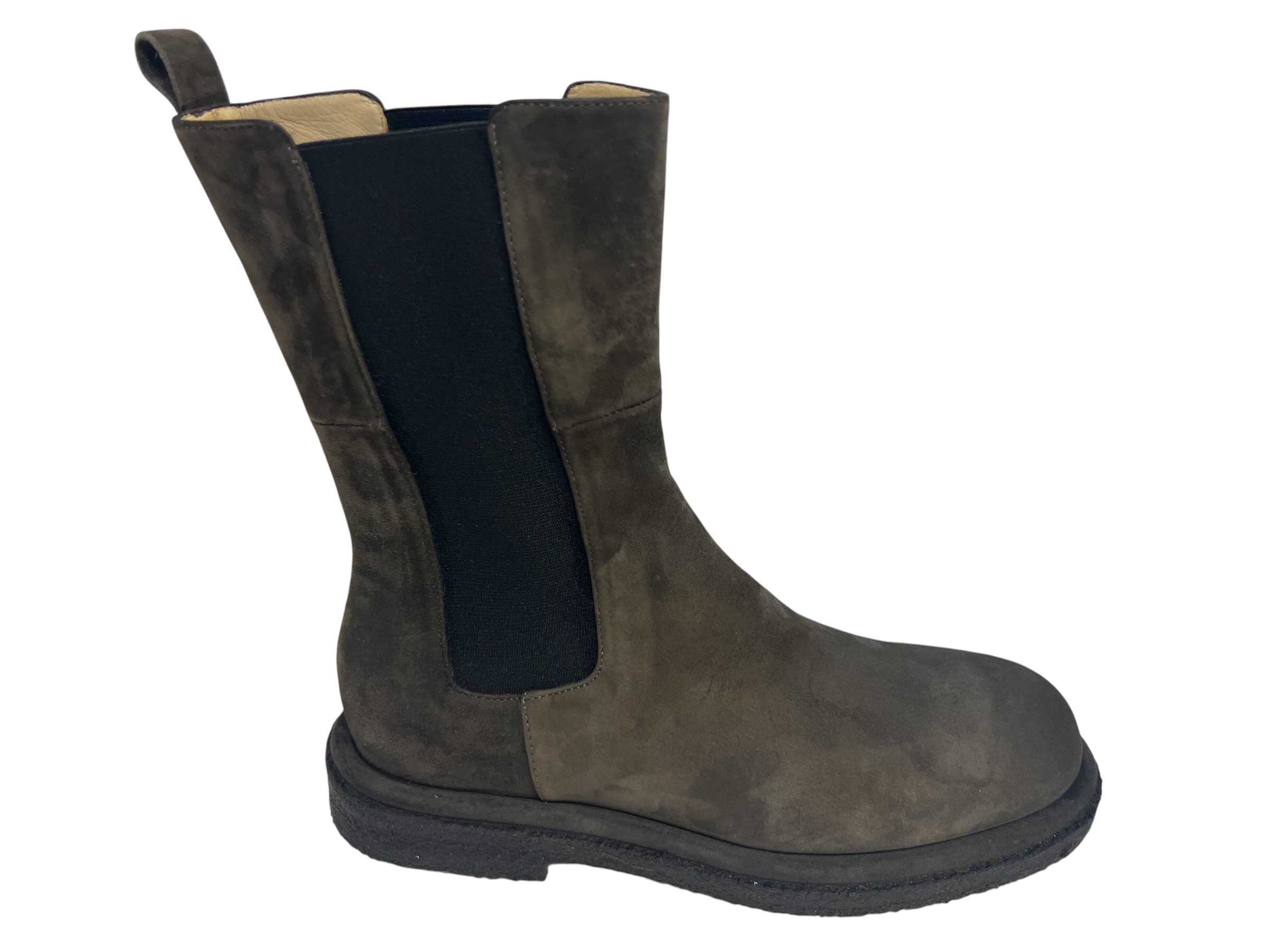 Pomme d´Or hohe Chelsea Boots taupe Pomme d´Or hohe Chelsea Boots taupe