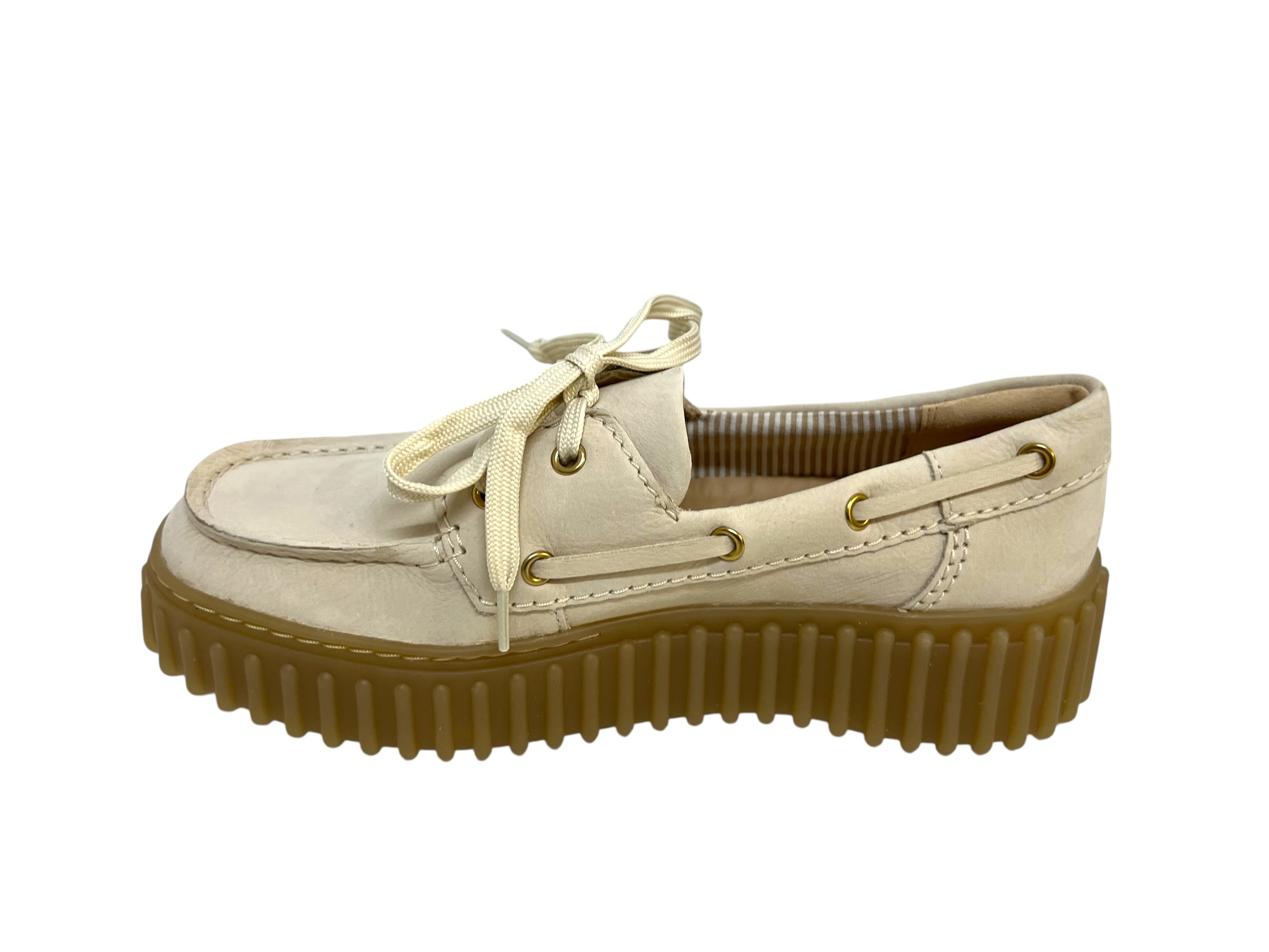 Clarks Schnürschuhe TORHILL BOAT beige Clarks Schnürschuhe TORHILL BOAT beige