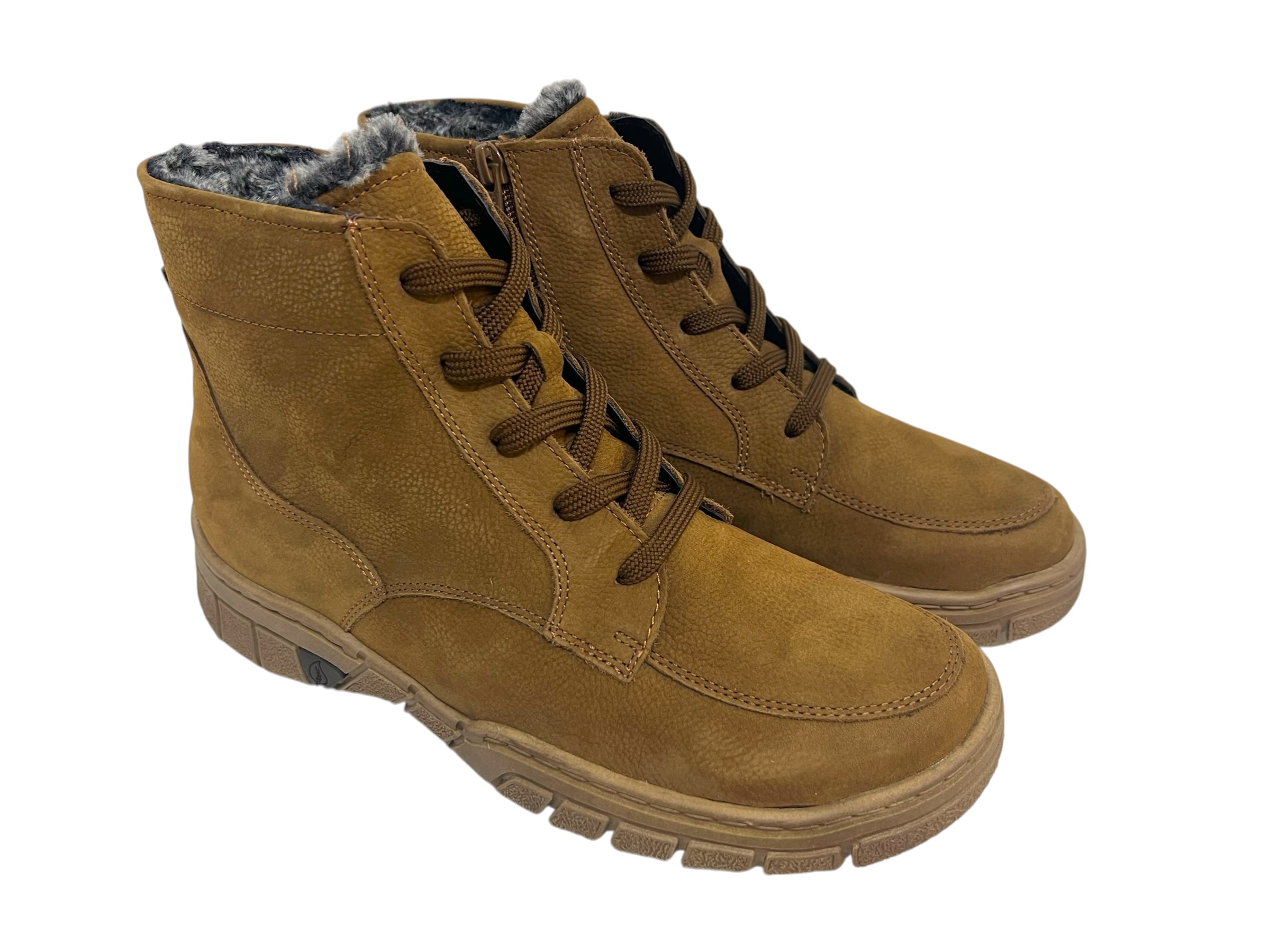 Waldläufer Schnürschuhe H-LUMI braun