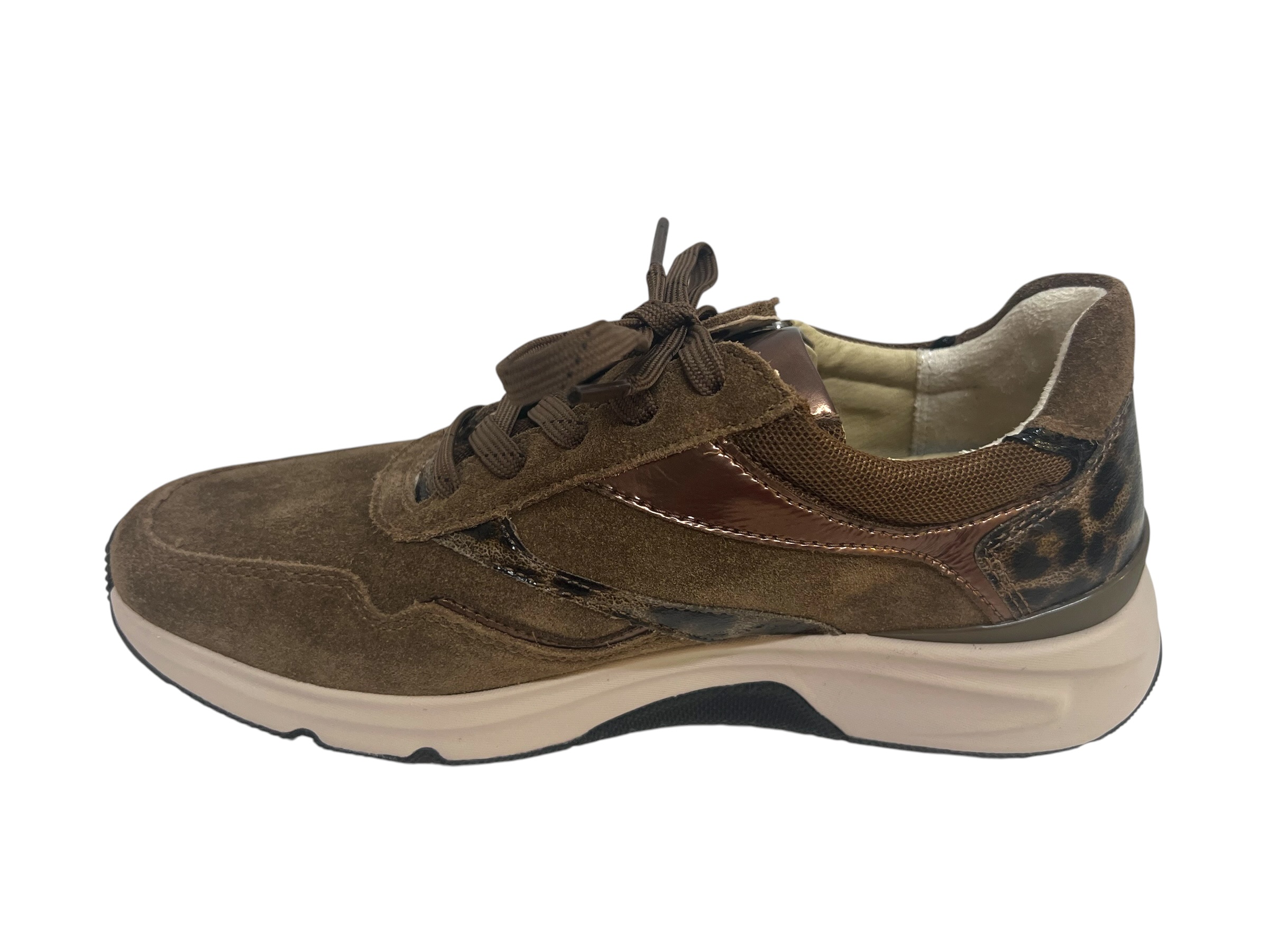 Gabor Komfort Schnürschuhe braun