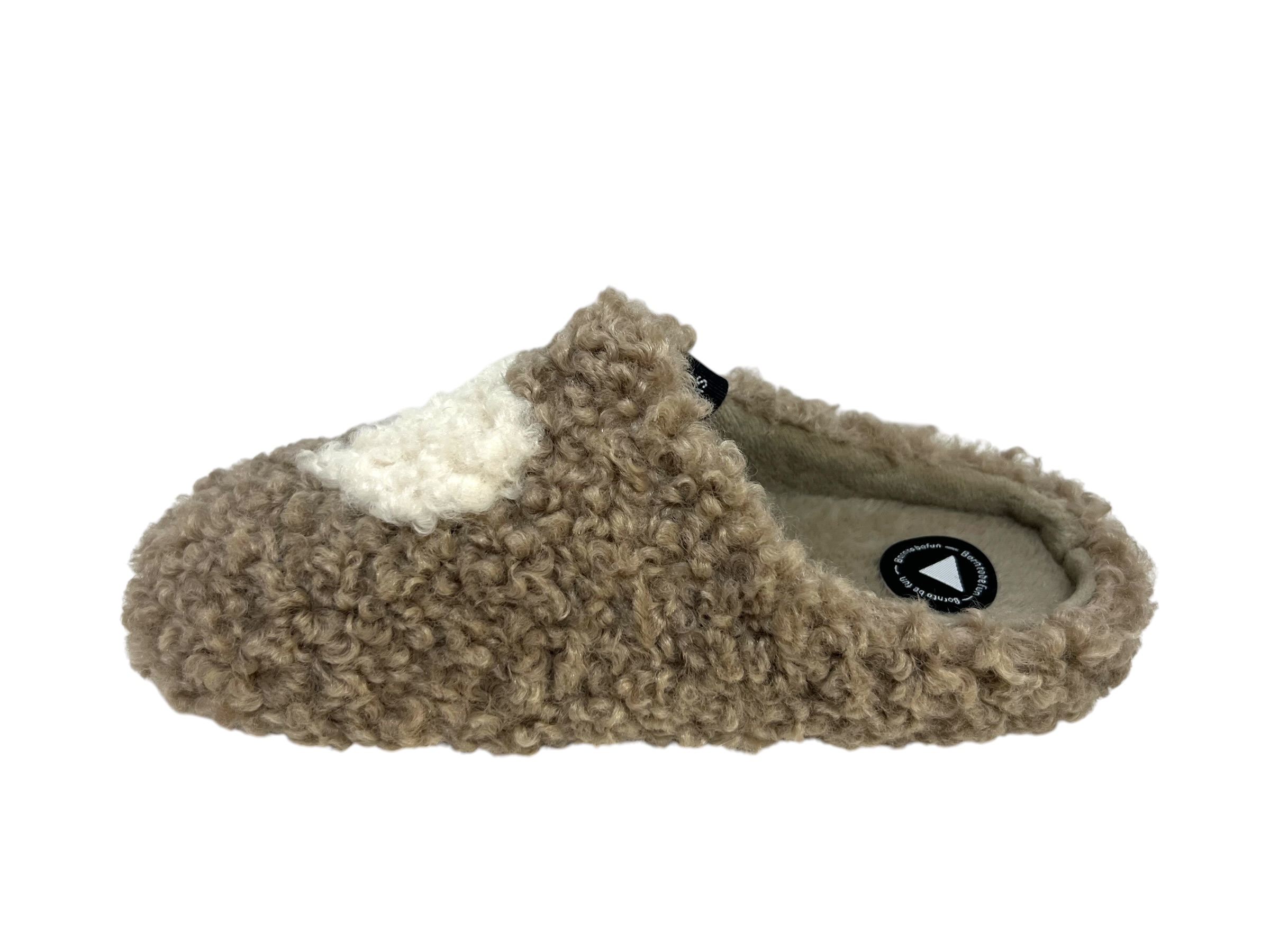 Verbenas Hausschuhe YORK CURLY VALENTINE camel Verbenas Hausschuhe YORK CURLY VALENTINE camel