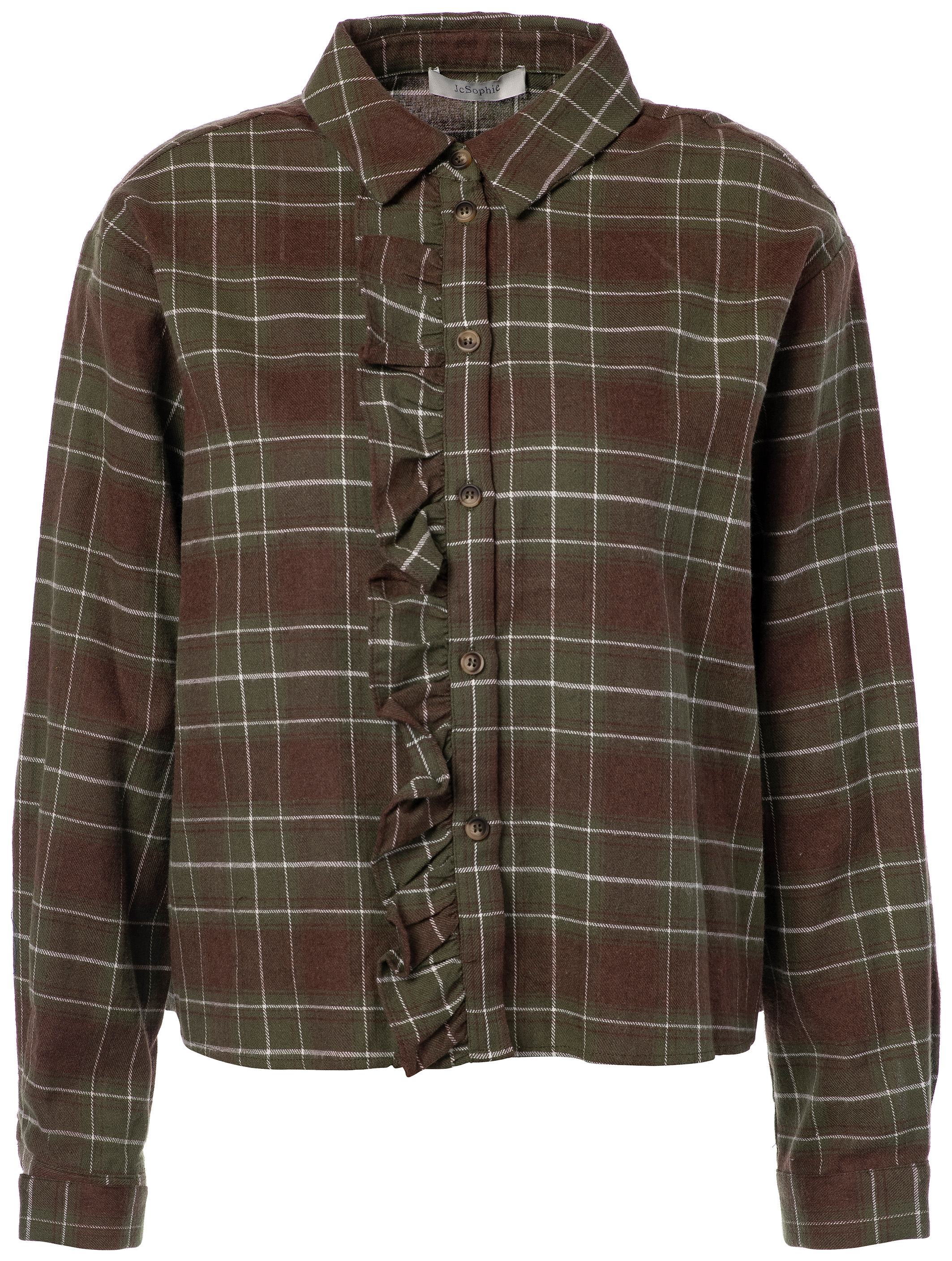 JC Sophie Bluse PAROLE green/brown