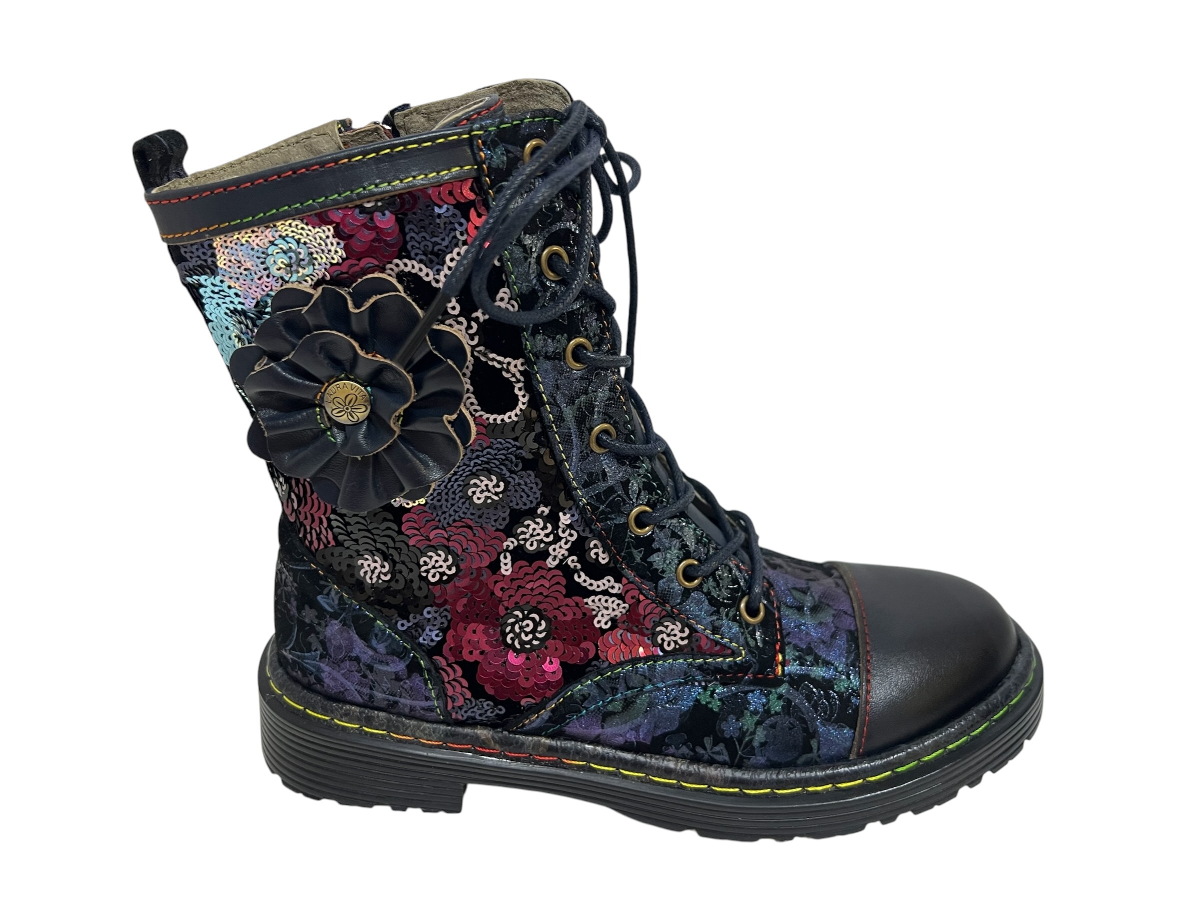 Laura Vita Stiefelette INCASO blau Laura Vita Stiefelette INCASO blau