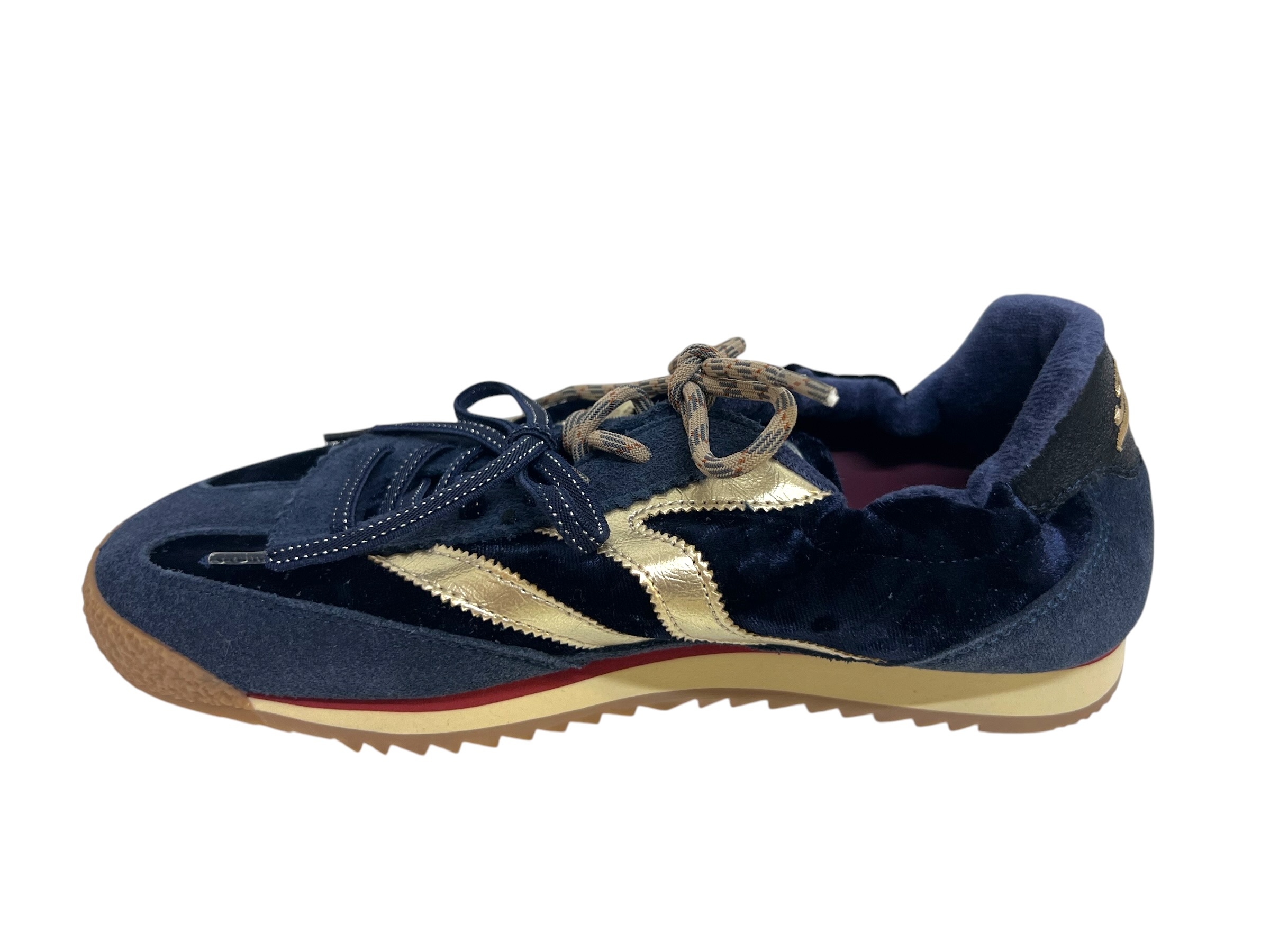 Maripe Sneakers UTAH V.9 blau / gold Maripe Sneakers UTAH V.9 blau / gold