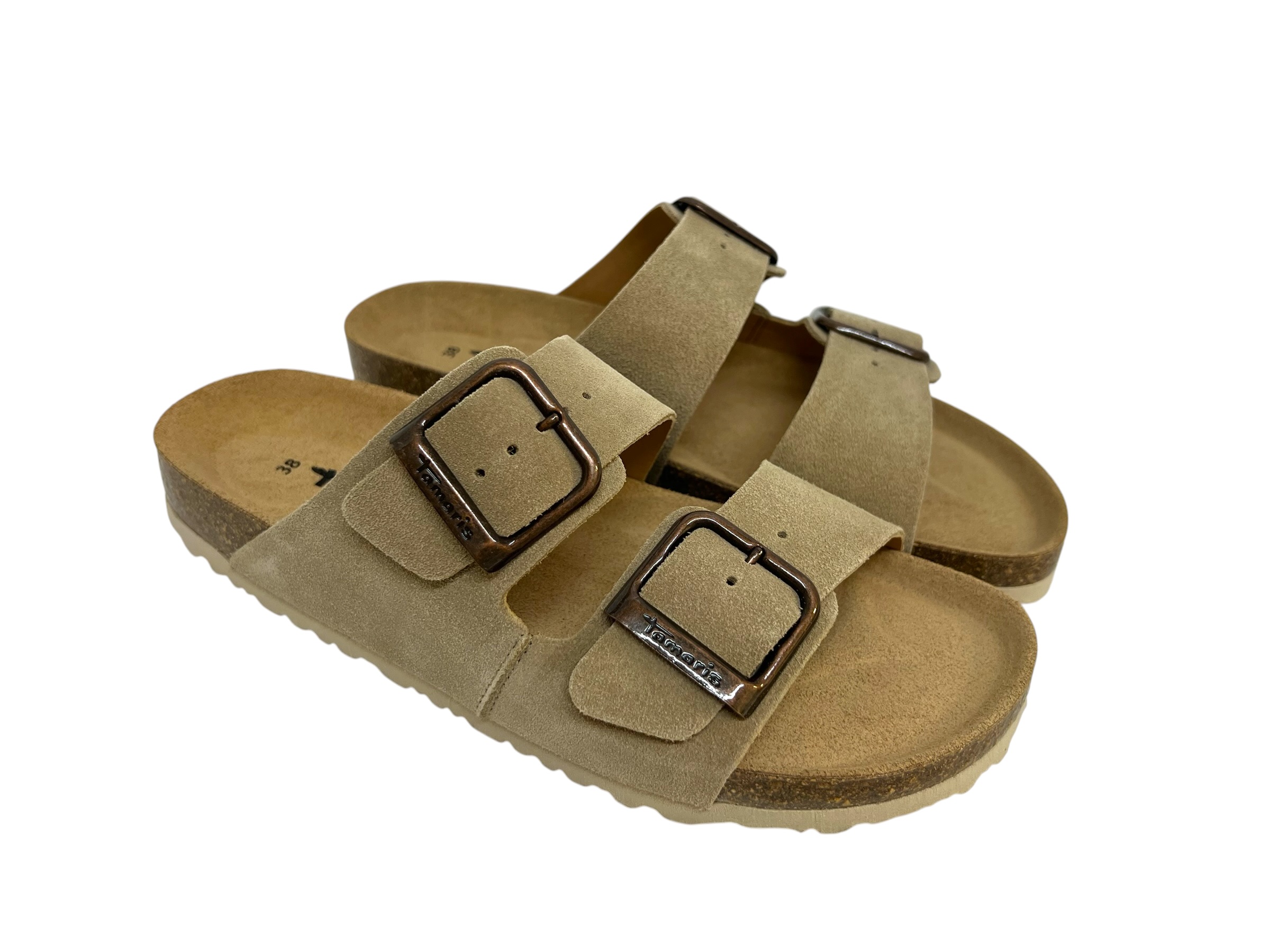 Tamaris Pantolette beige Tamaris Pantolette beige