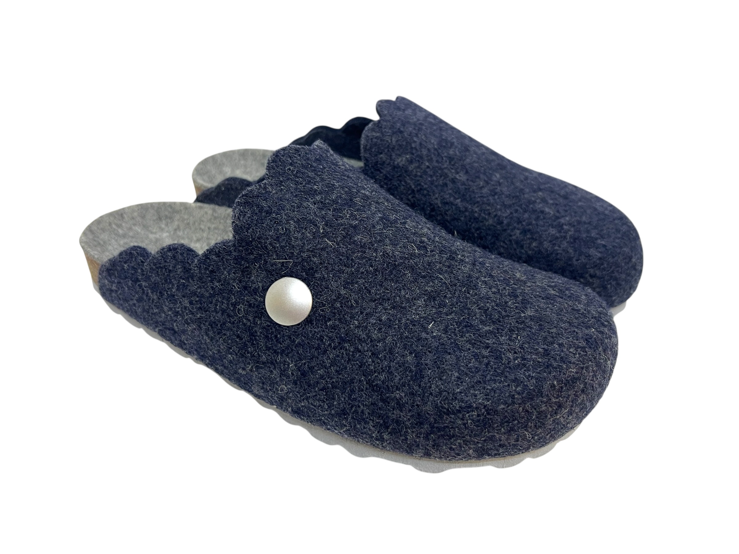 Longo Hausschuhe blau