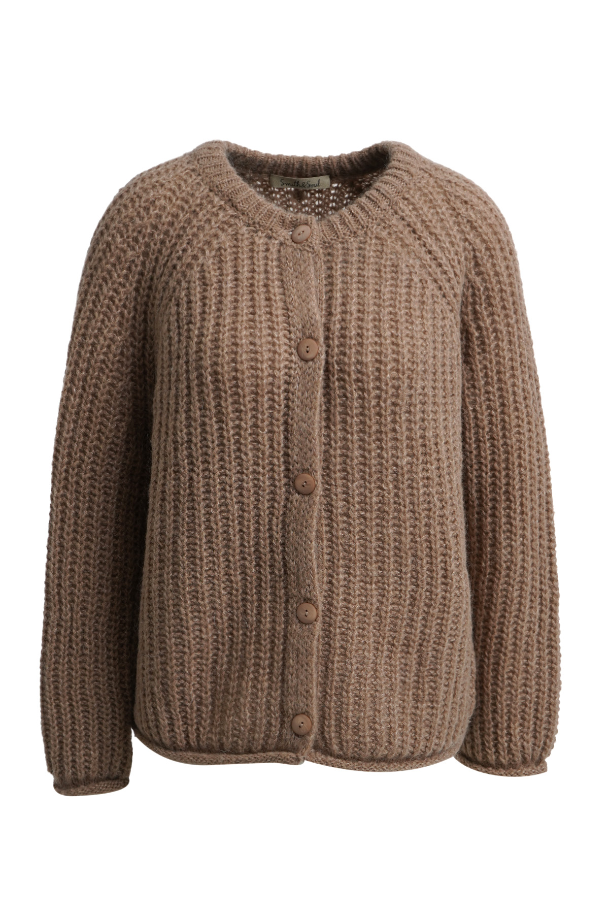 Smith & Soul Strickjacke toffee
