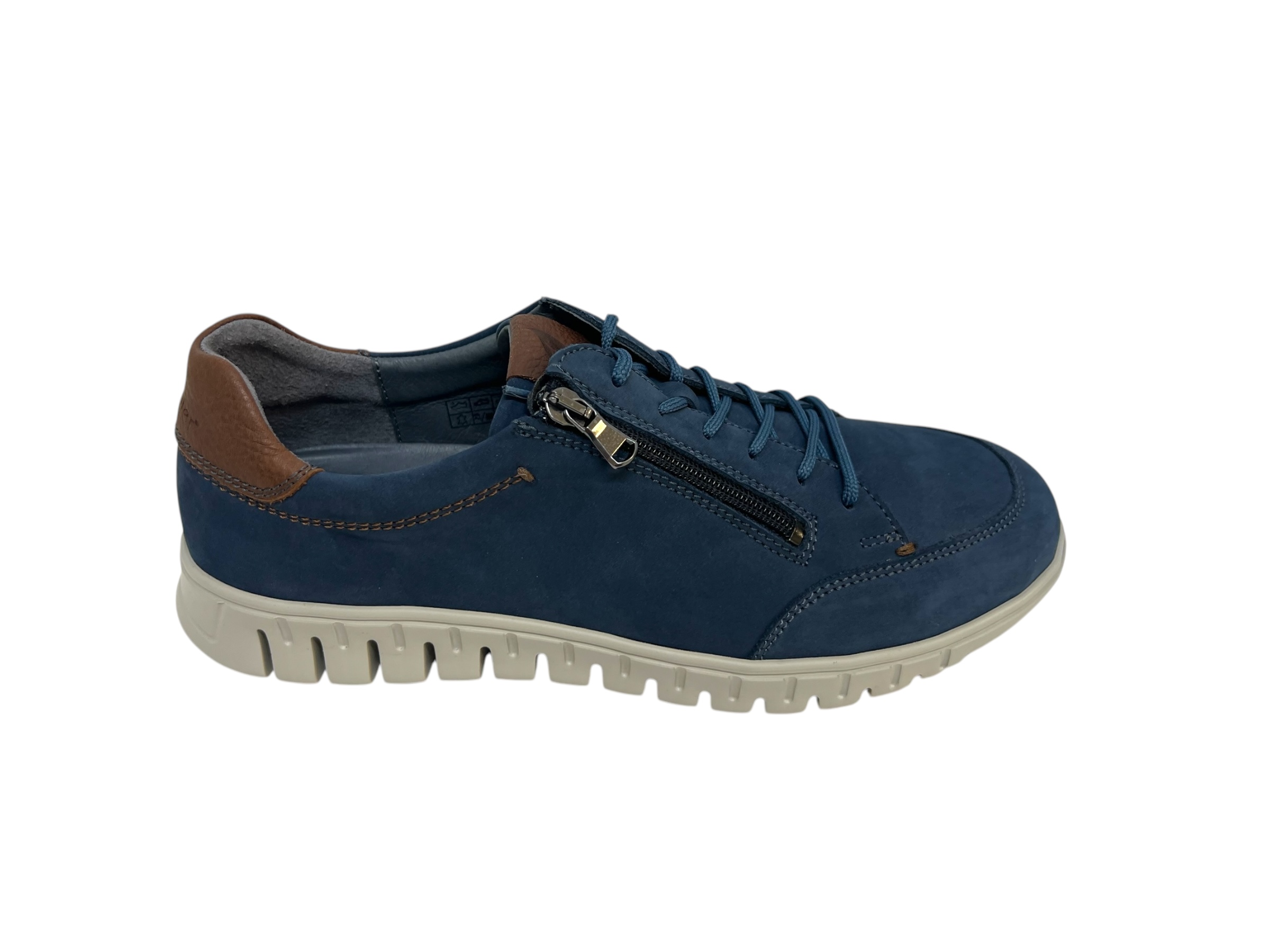Waldläufer Schnürschuhe H-BALDO blau