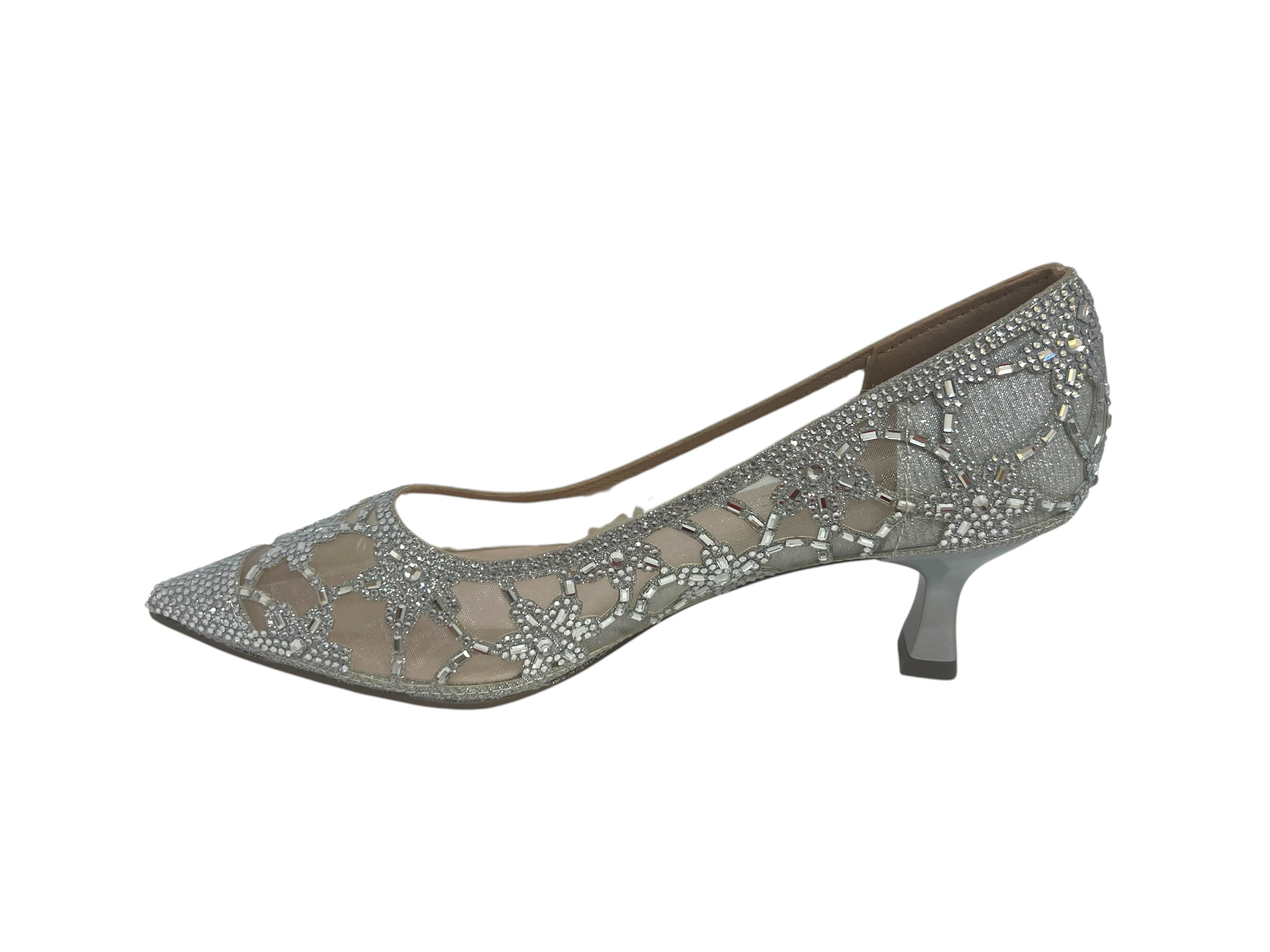 Laura Vita Pumps MIMA silber