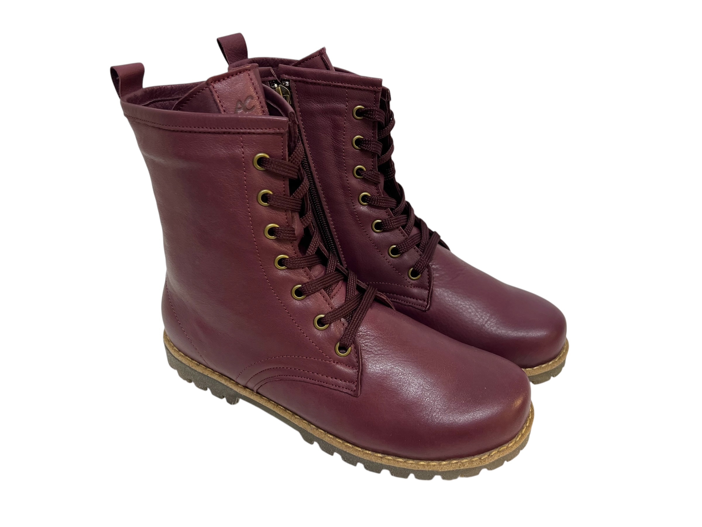 Andrea Conti Stiefelette bordeaux
