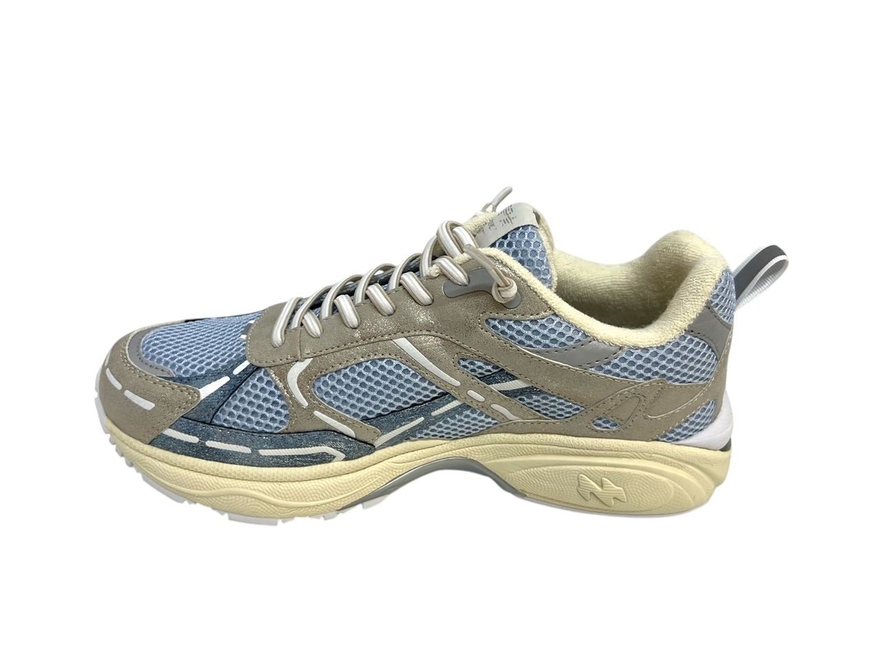Maripe Sneakers AMSTERDAM blau gold