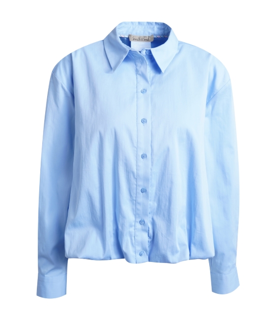 Smith & Soul Bluse hellblau