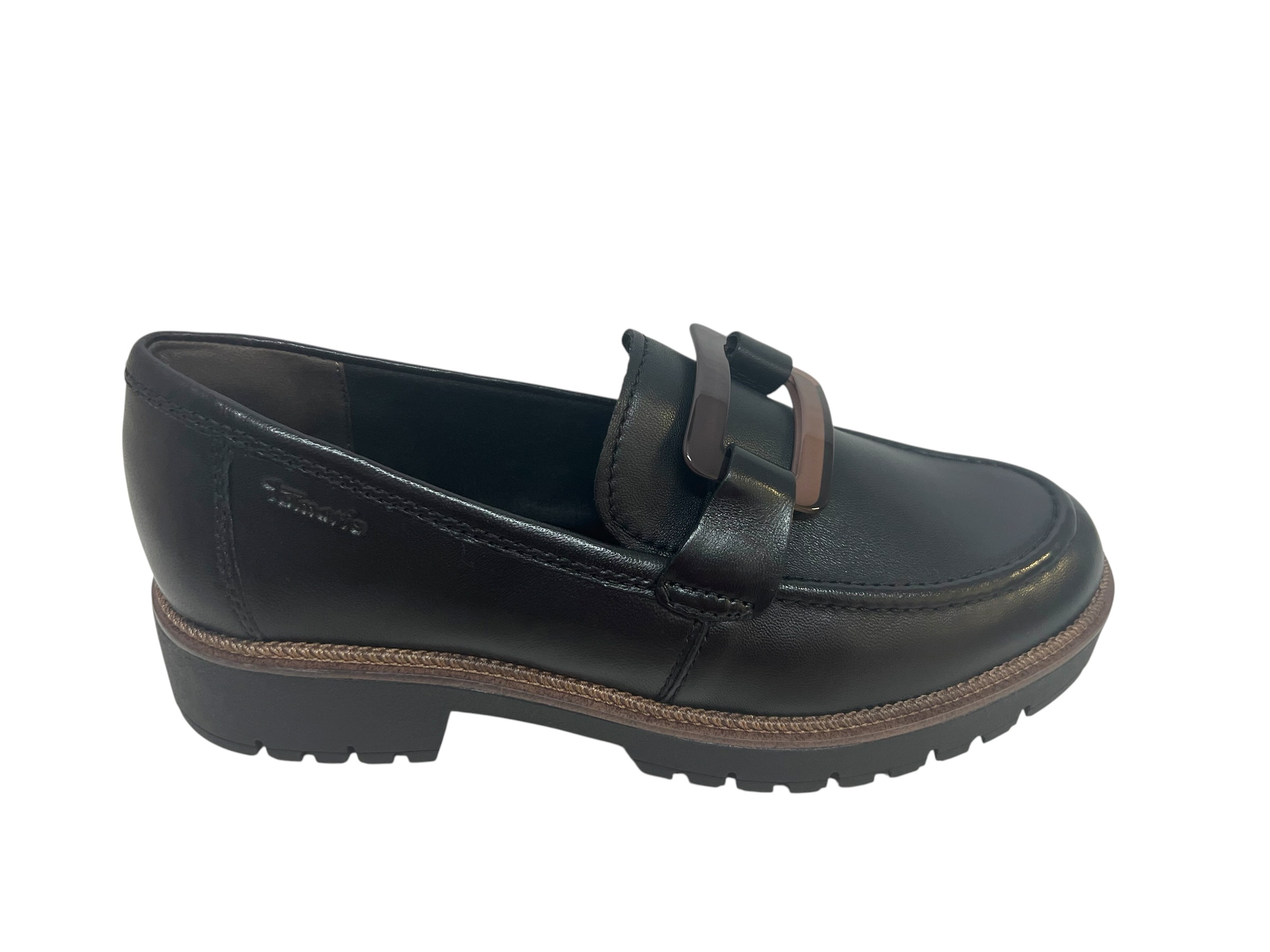 Tamaris Slipper schwarz Tamaris Slipper schwarz