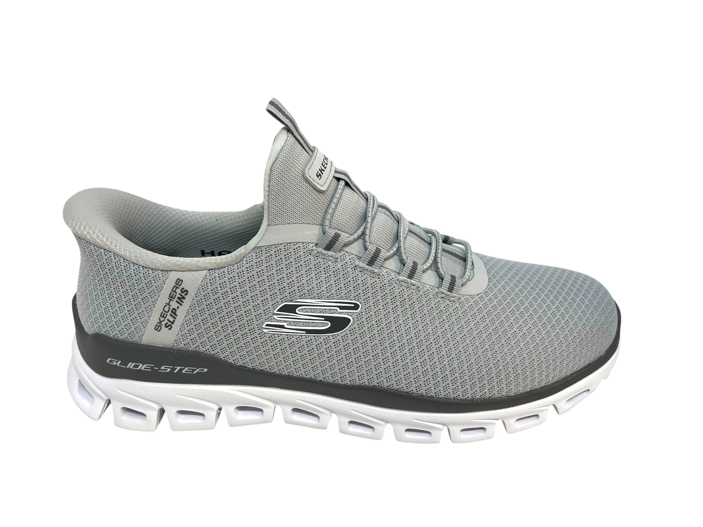 Skechers Slipper LTGY grau slip-ins