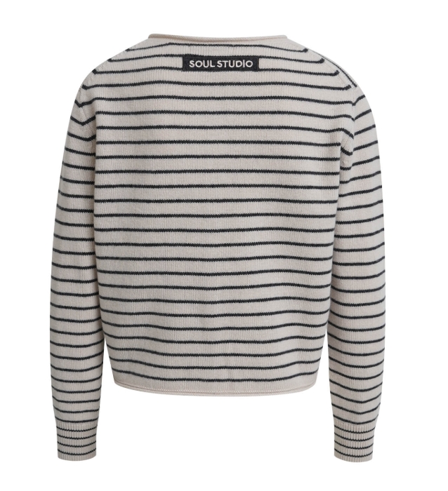Smith & Soul Strickjacke anthra grey