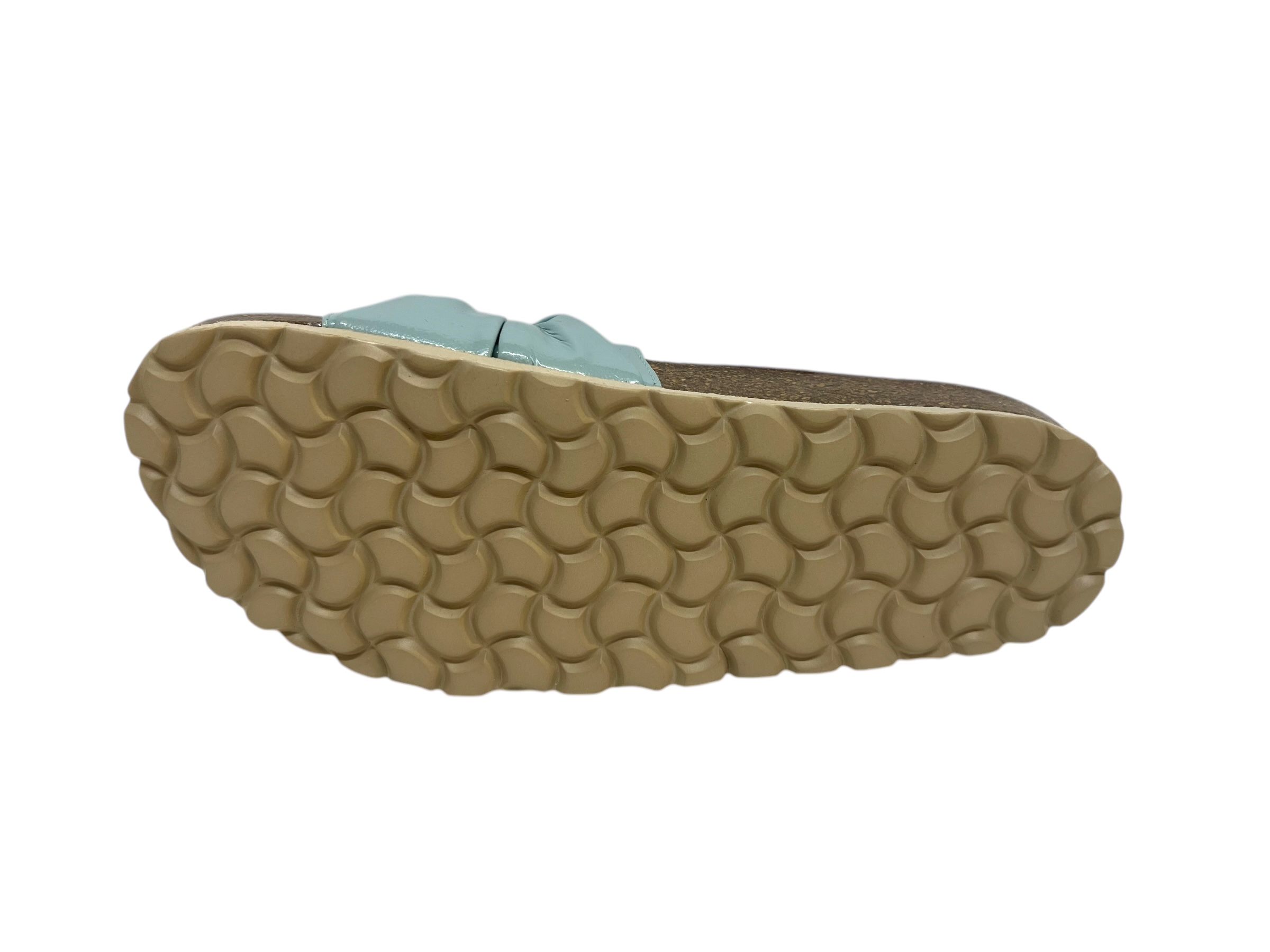 Verbenas Pantoletten ROXY Lack hellblau
