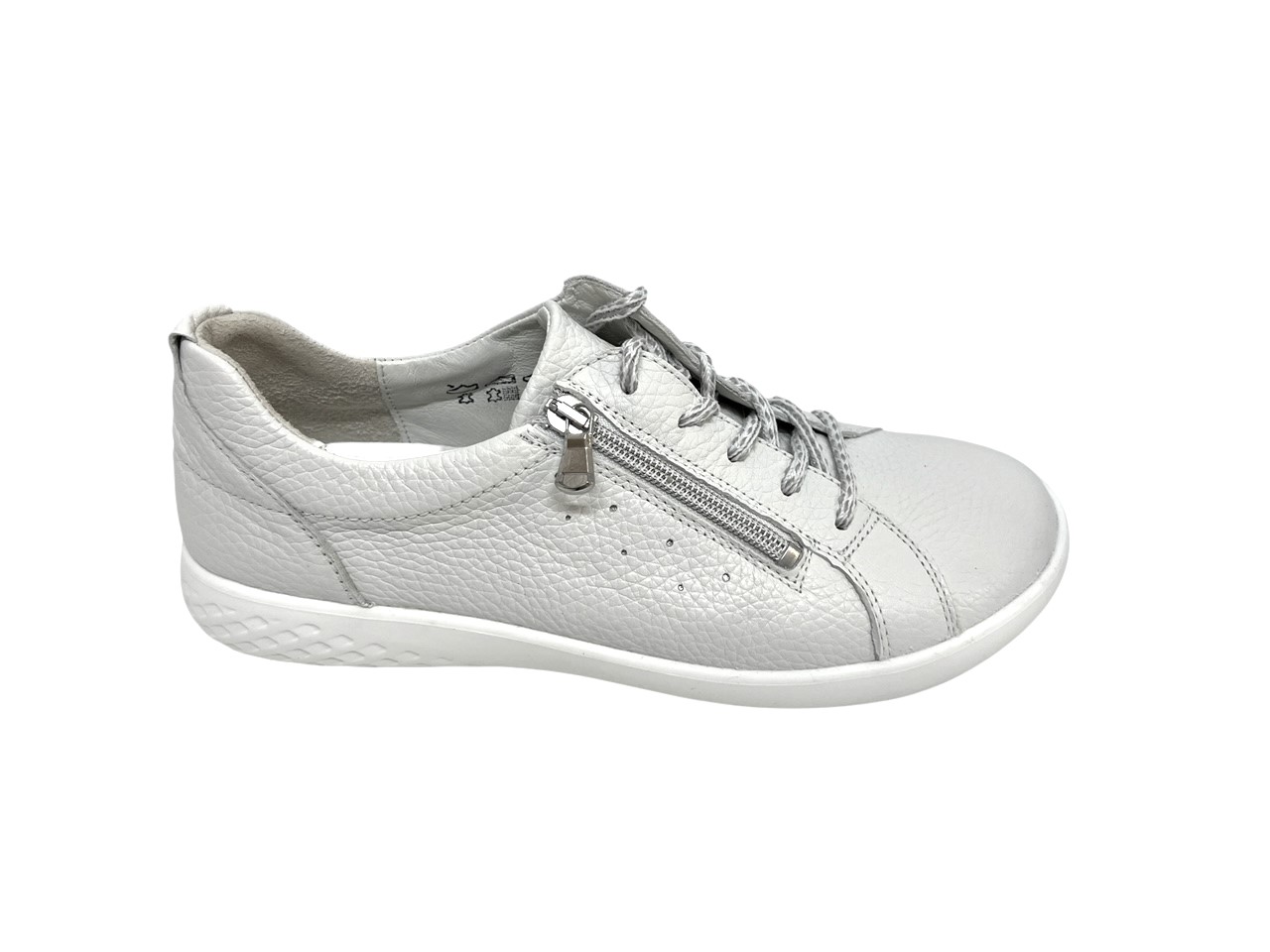 Waldläufer Schnürschuhe H-Cloé weiß