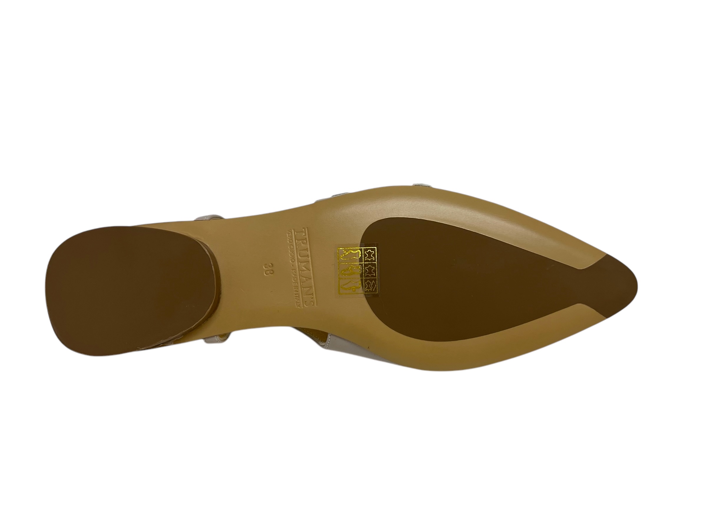 Trumans Riemchen Ballerina taupe