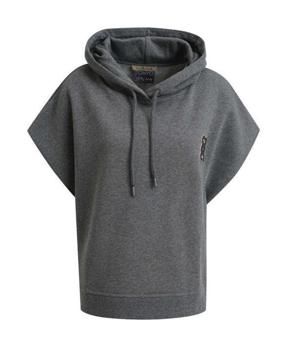 Smith & Soul Hoodie Cape anthra