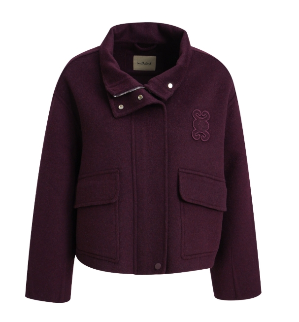 Smith & Soul Jacke plum