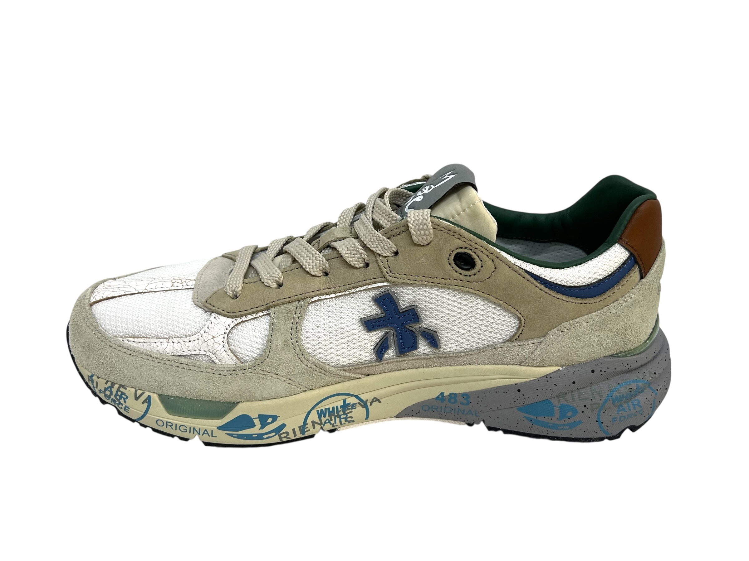 Premiata Sneakers MASE grau weiß Premiata Sneakers MASE grau weiß