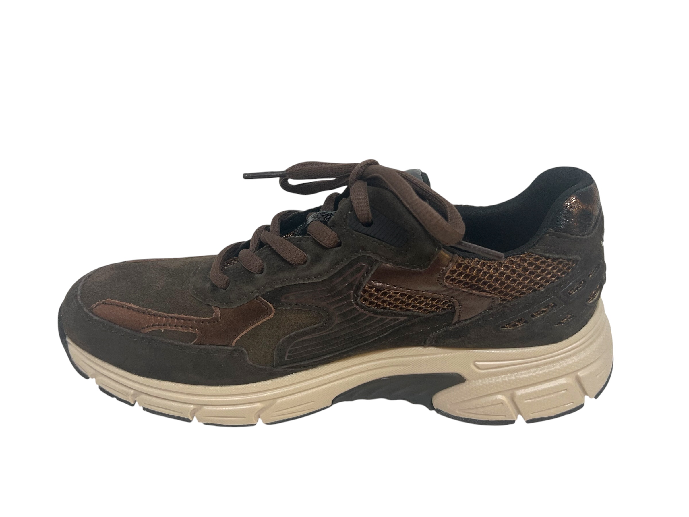 Gabor Komfort Schnürschuhe dunkelbraun
