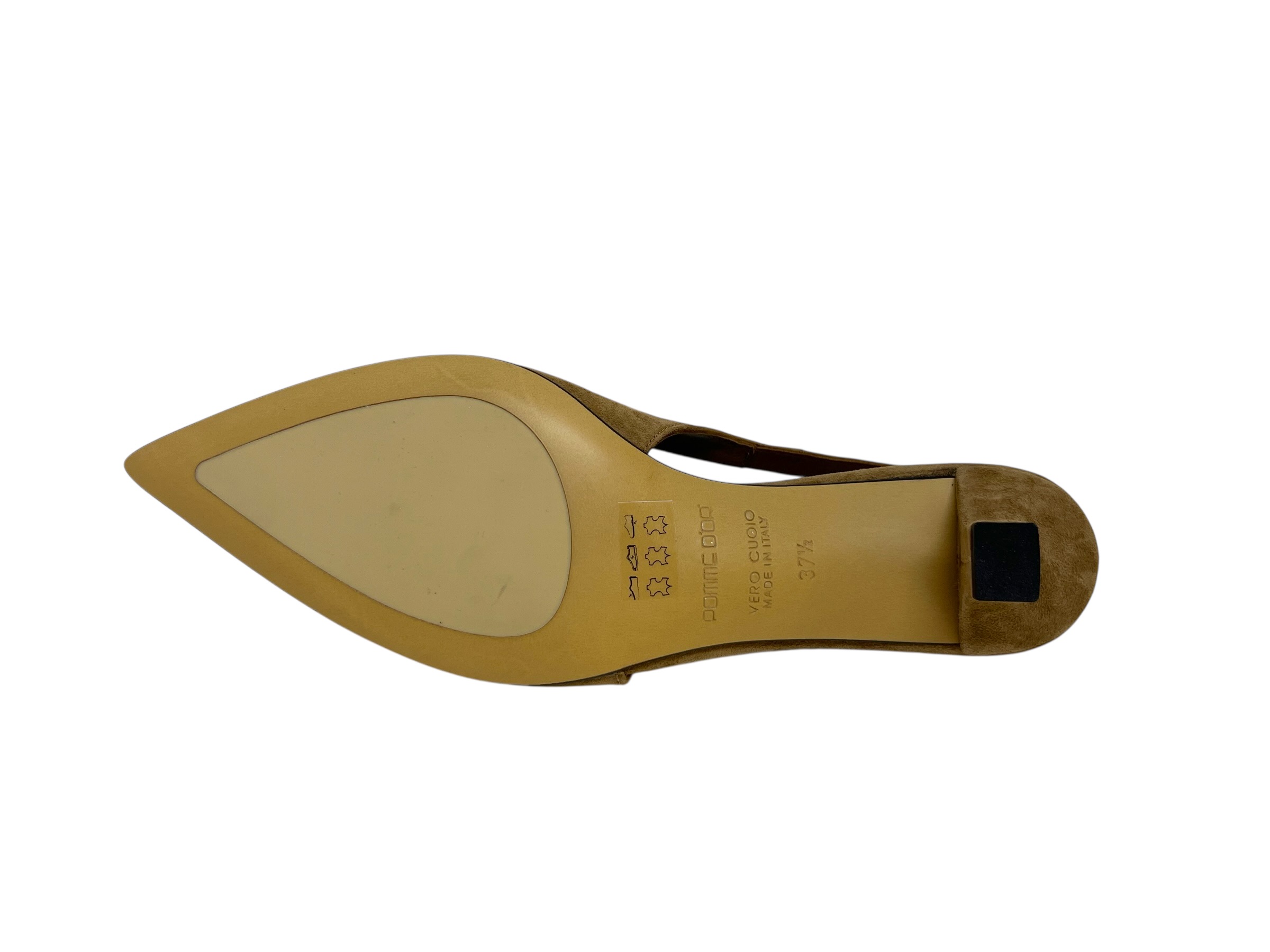 Pomme d´Or Sling Pumps LOUISE toffee