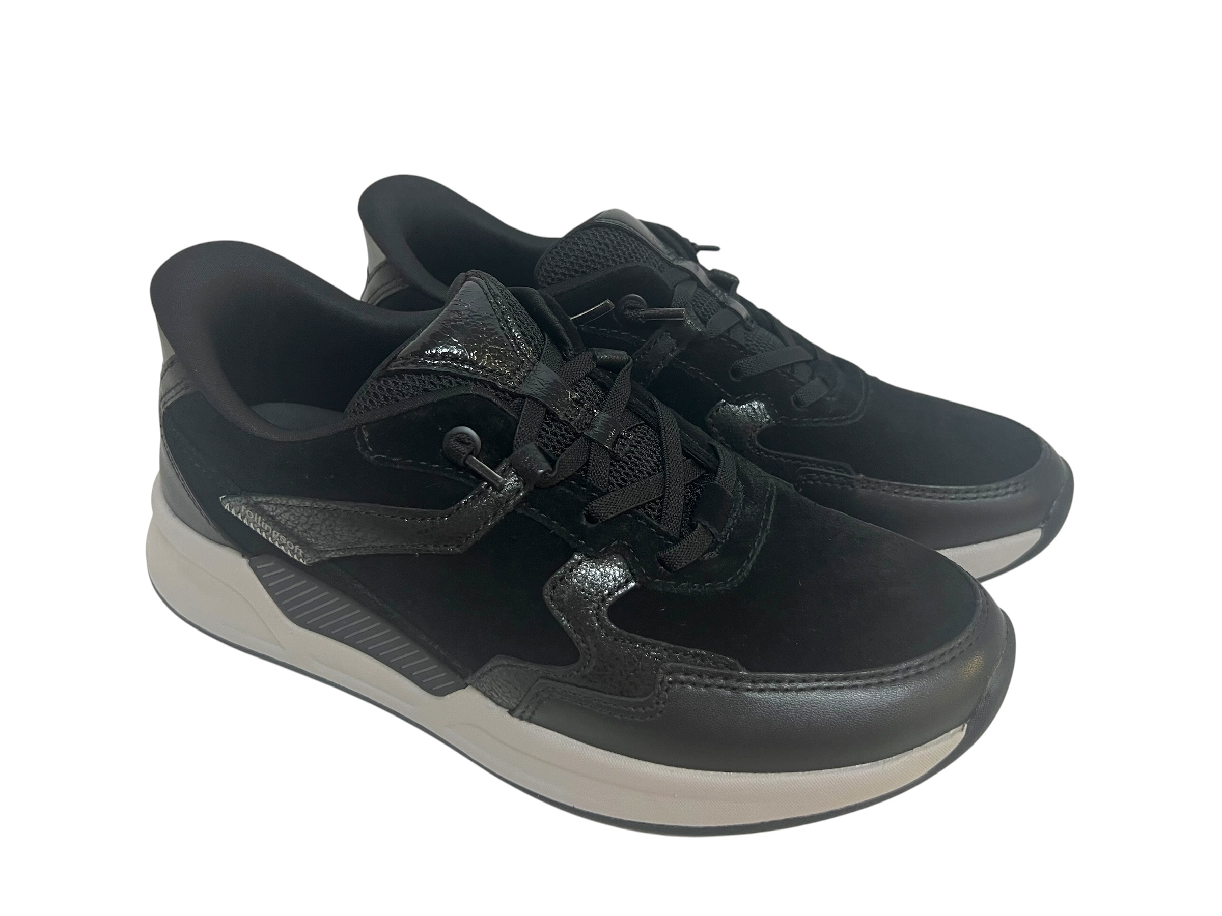 Gabor Komfort Schnürschuhe schwarz