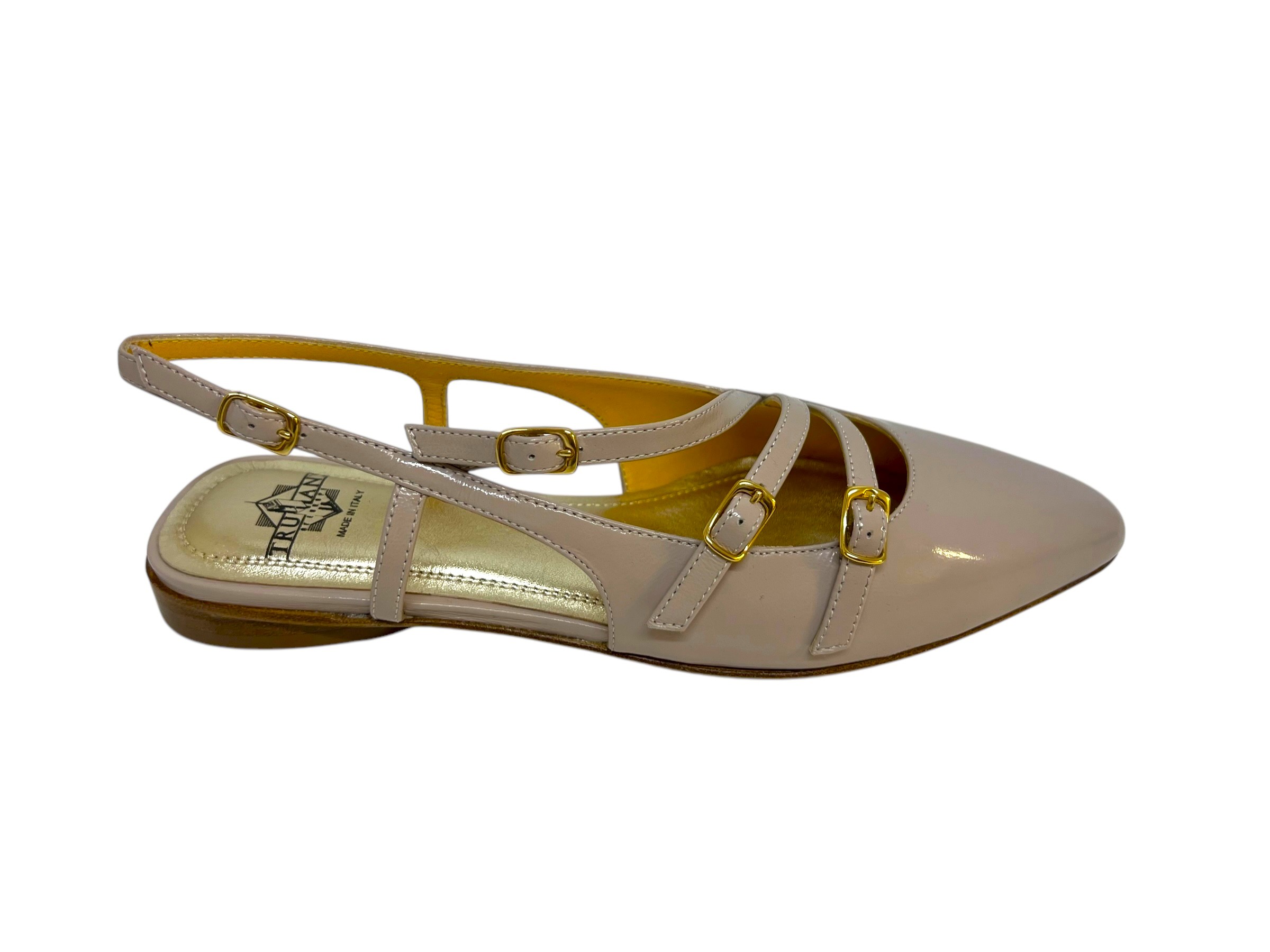 Trumans Riemchen Ballerina taupe