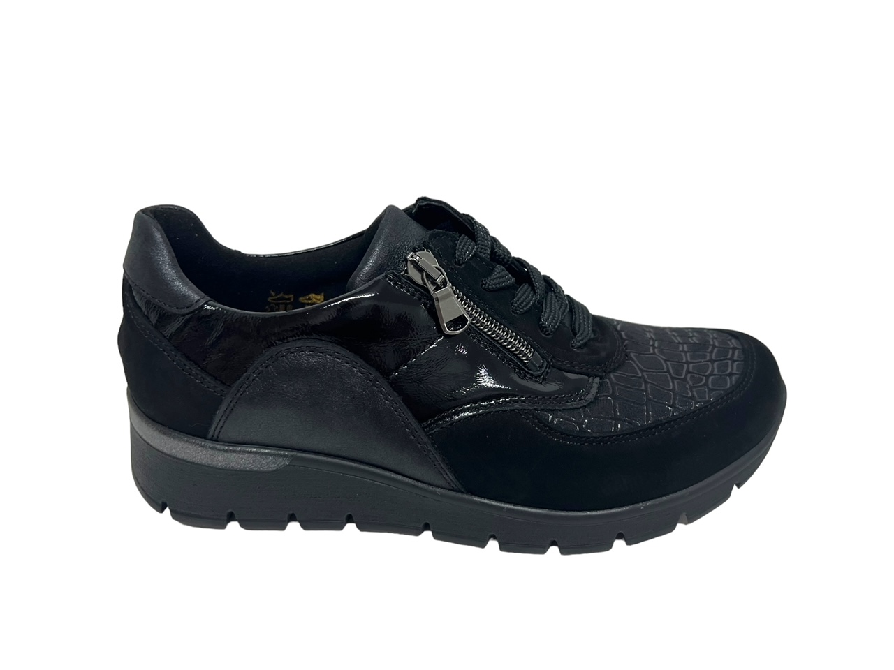 Waldläufer Schnürschuhe K-RAMONA schwarz Waldläufer Schnürschuhe K-RAMONA schwarz