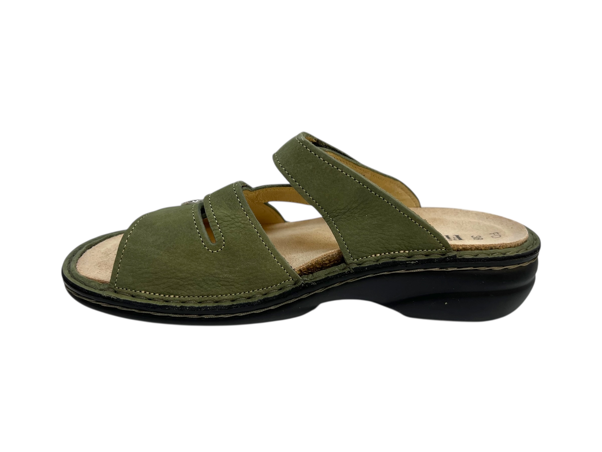 Finn Comfort Pantoletten VENTURA khaki Finn Comfort Pantoletten VENTURA khaki